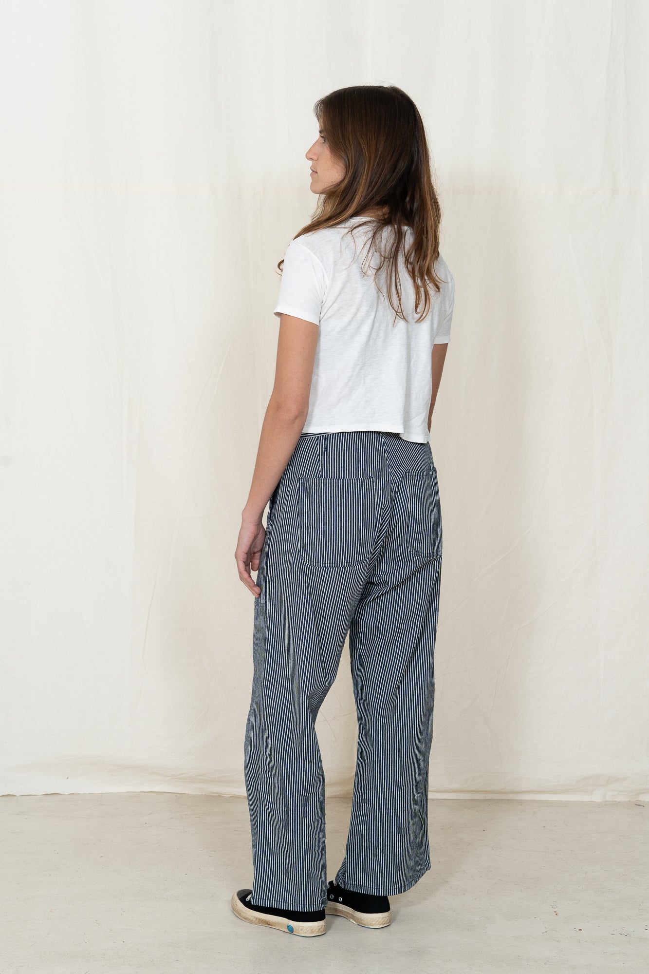Uqnatu Railroad Stripe Sailor Pant
