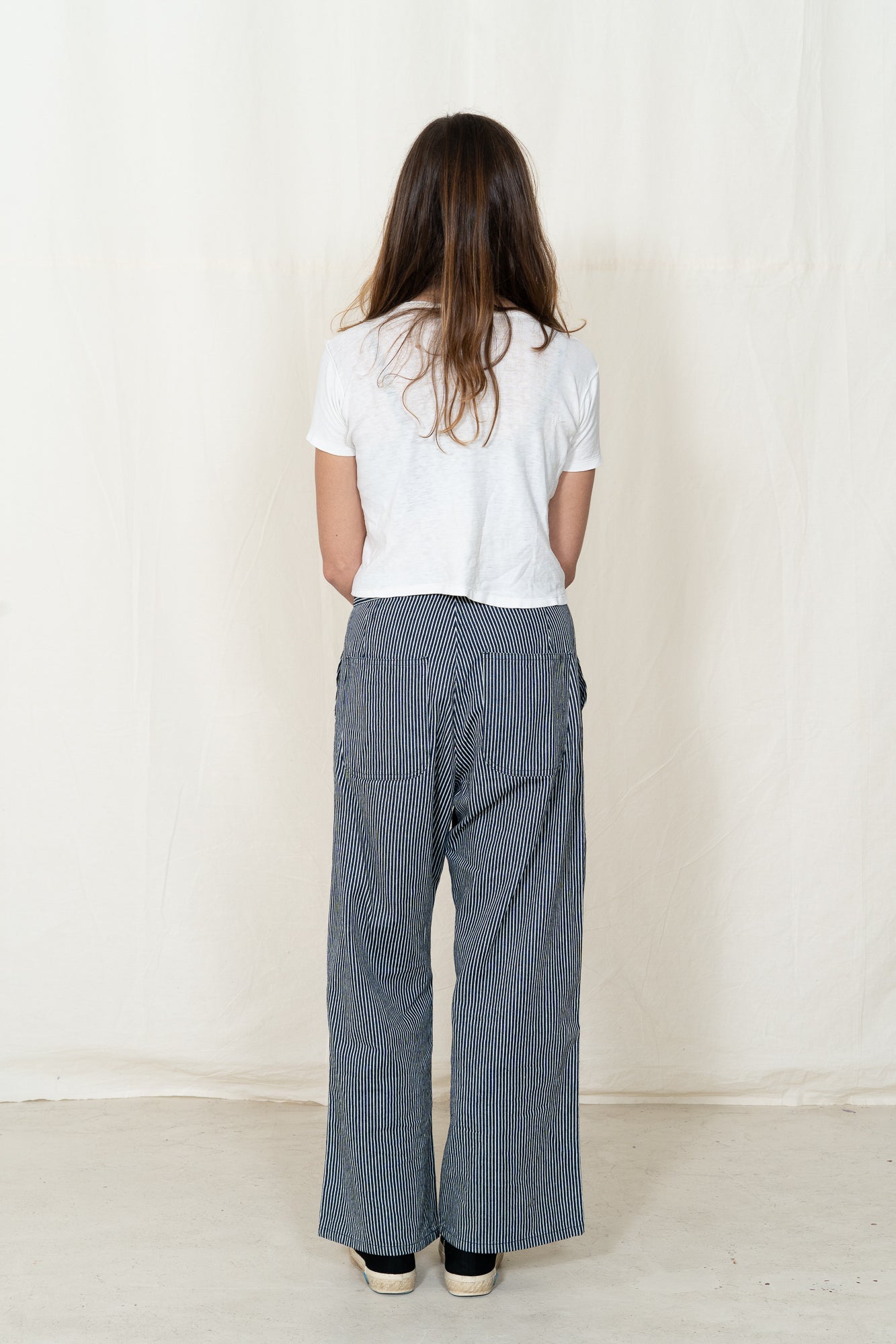 Uqnatu Railroad Stripe Sailor Pant