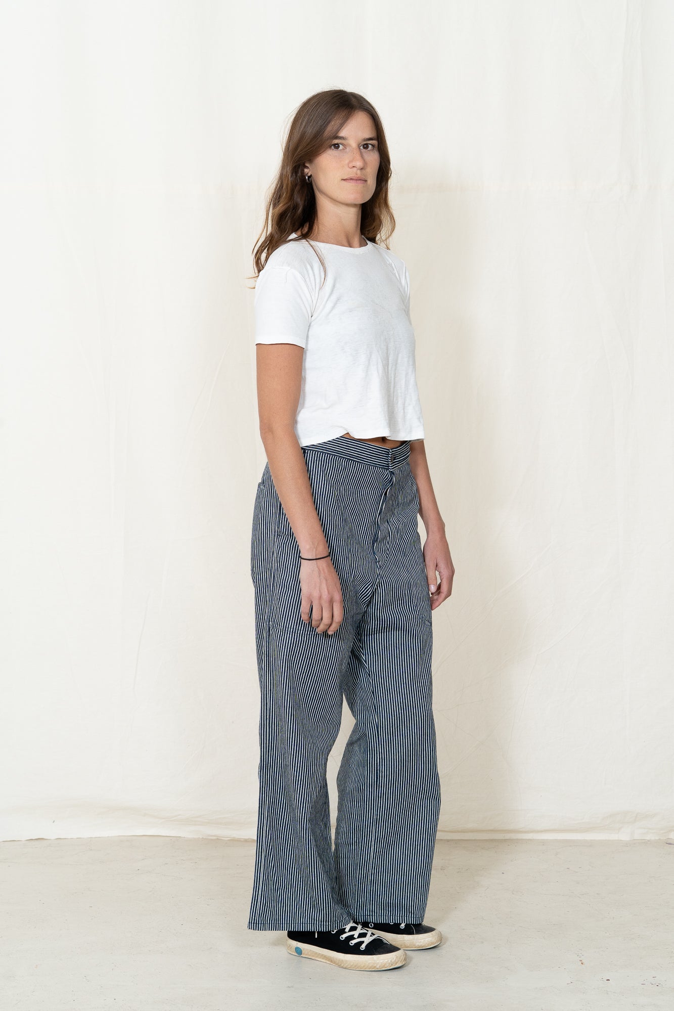 Uqnatu Railroad Stripe Sailor Pant