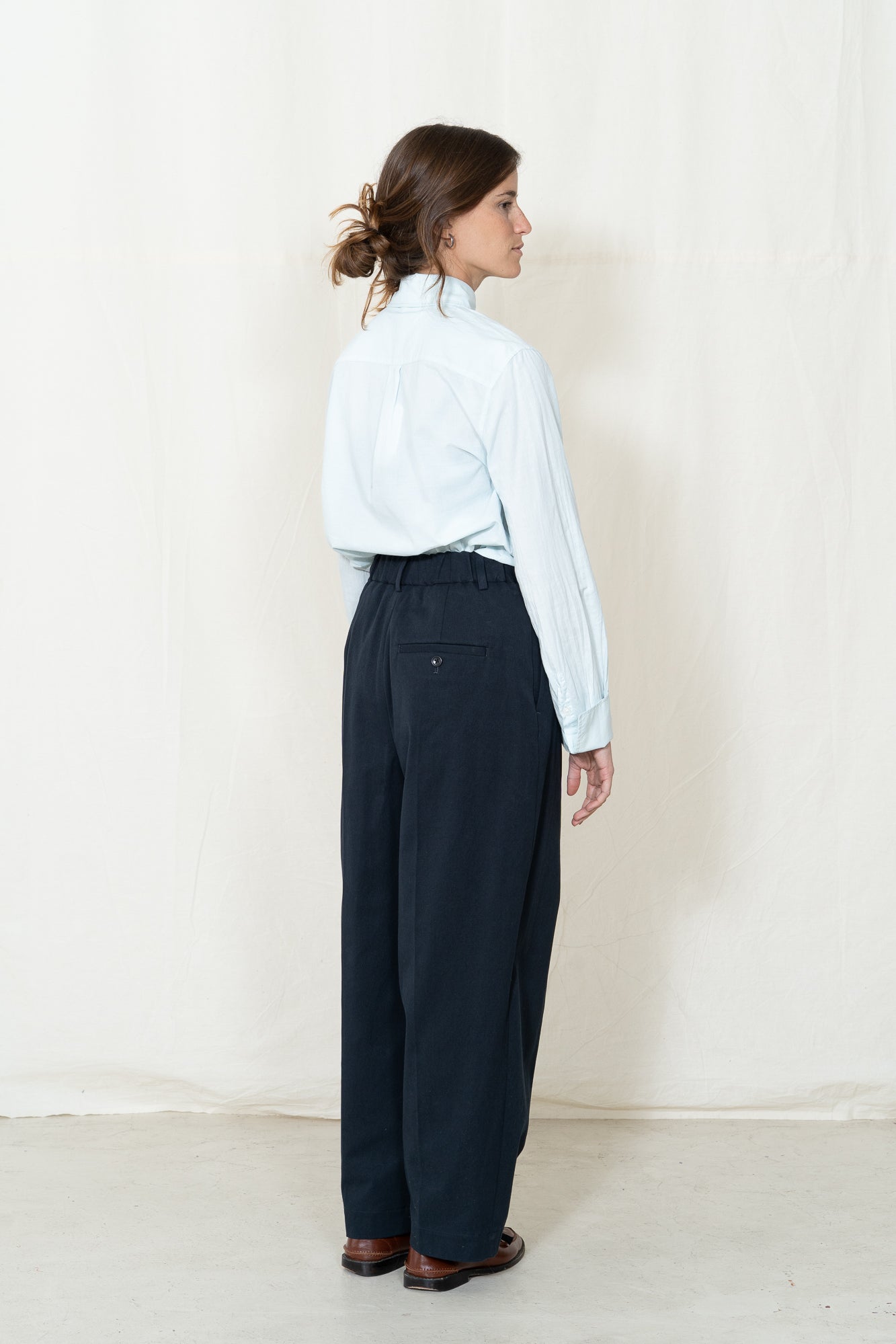 Nicholson & Nicholson Olive Chino Trousers