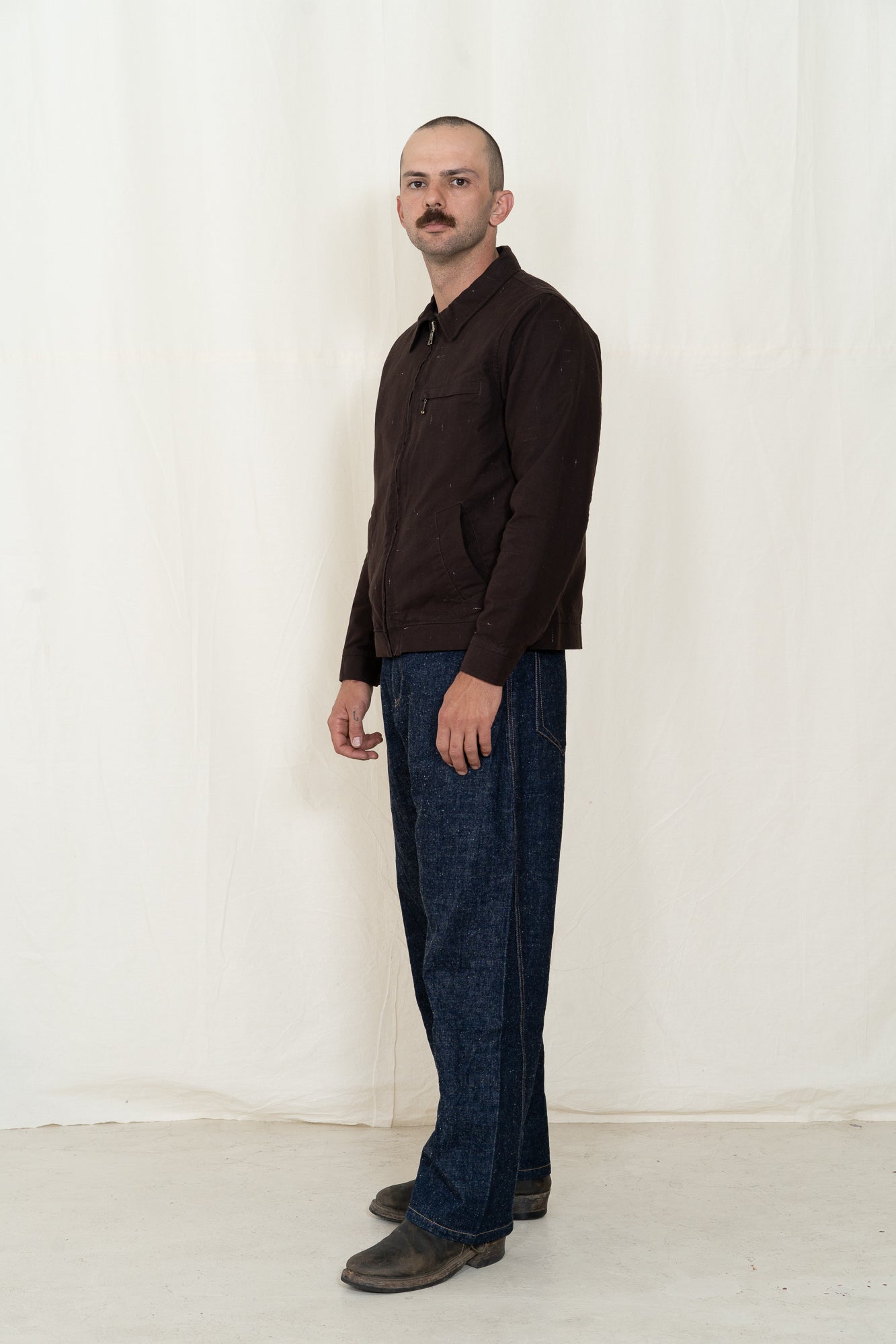 MONADIC Station Jacket Umber Chip