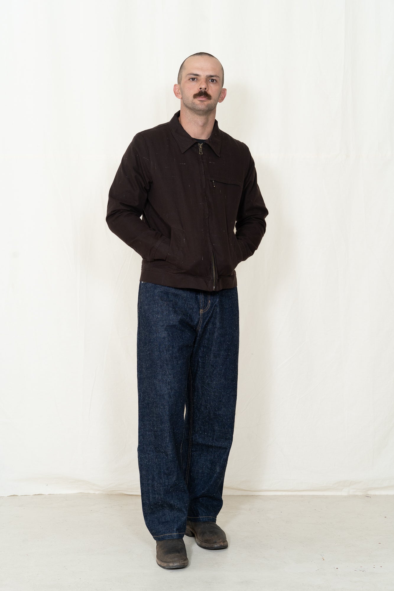 MONADIC Station Jacket Umber Chip