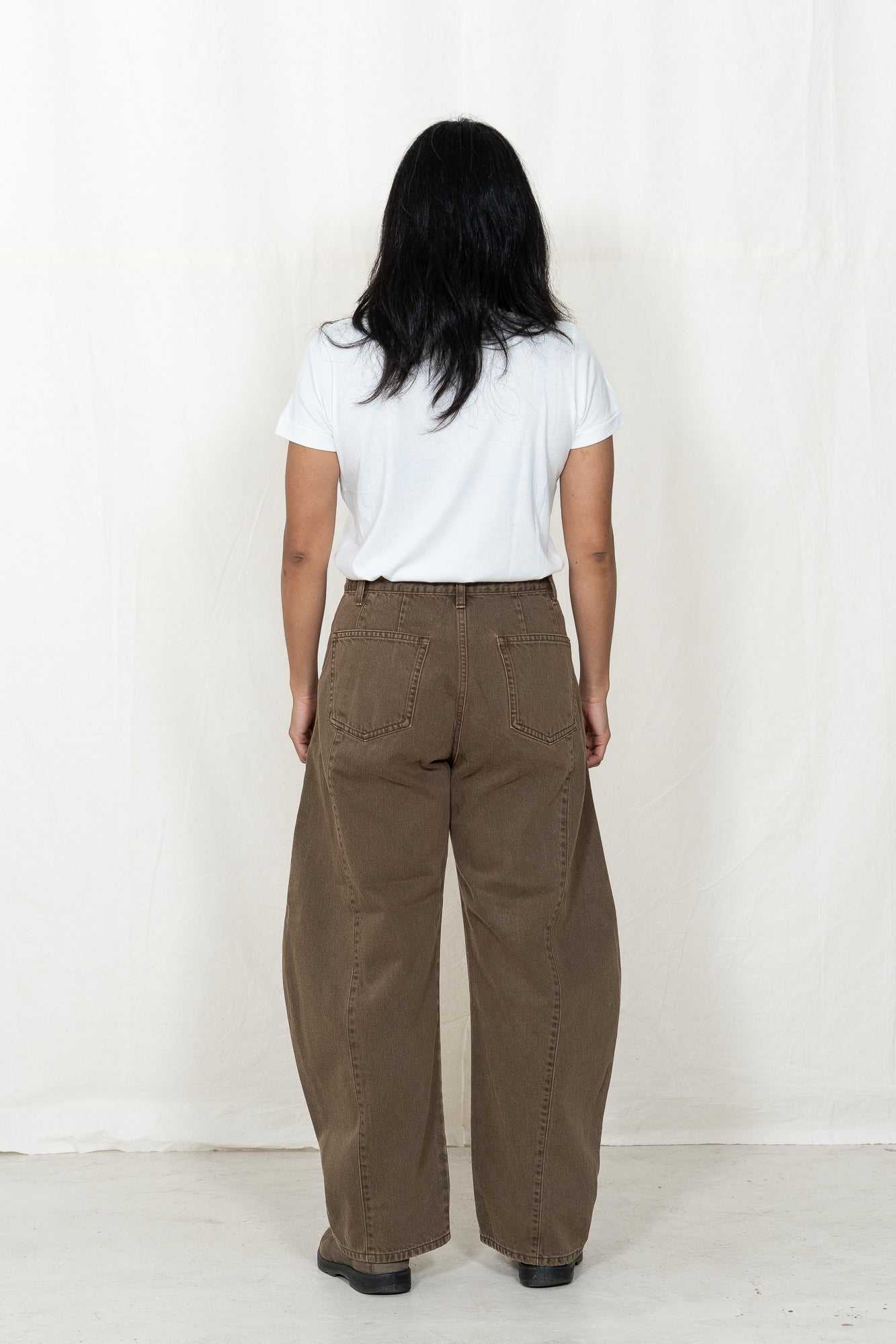 Sayaka Davis Brown Barrel Denim