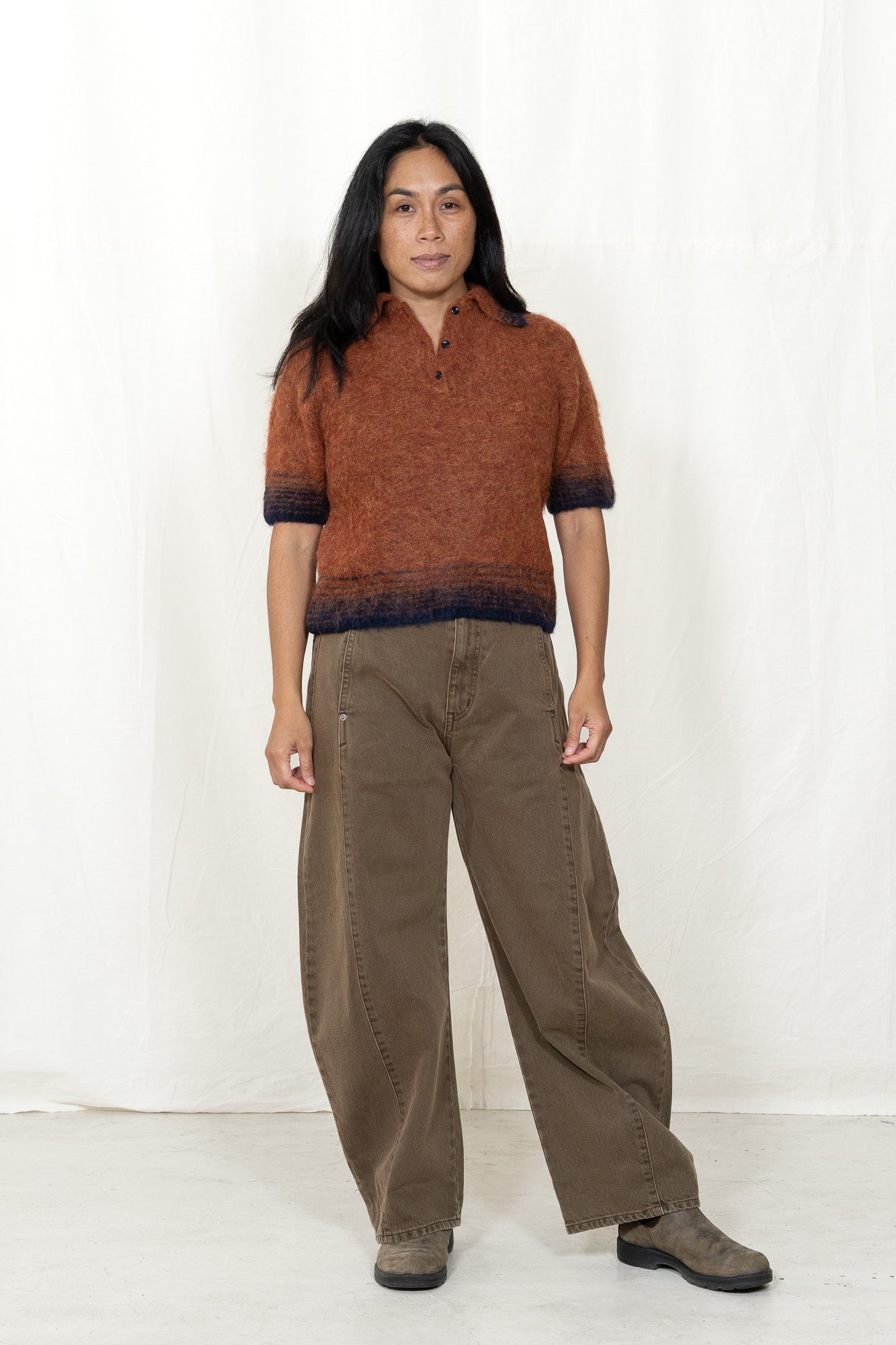 Sayaka Davis Compact Knit Polo