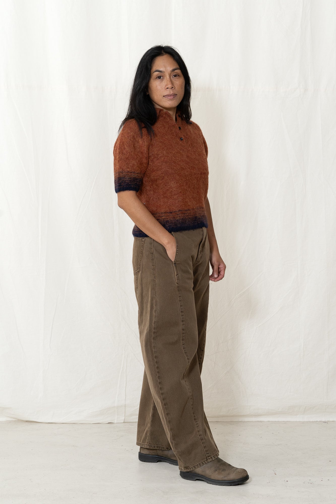 Sayaka Davis Compact Knit Polo