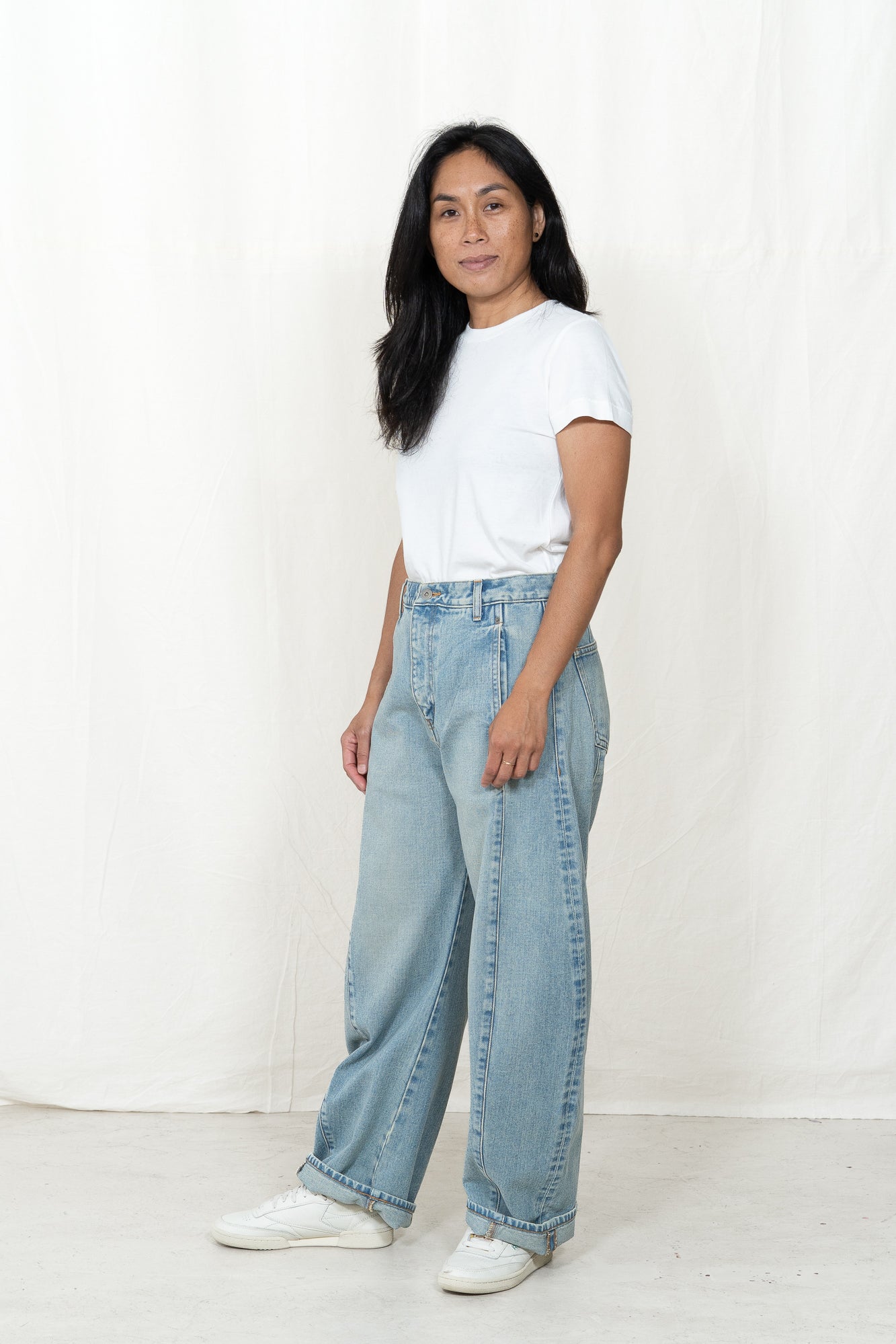 Sayaka Davis Vintage Blue Barrel Denim