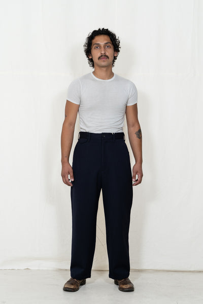 Engineered Garments Dk Navy Wool Officer Pant – AB FITS