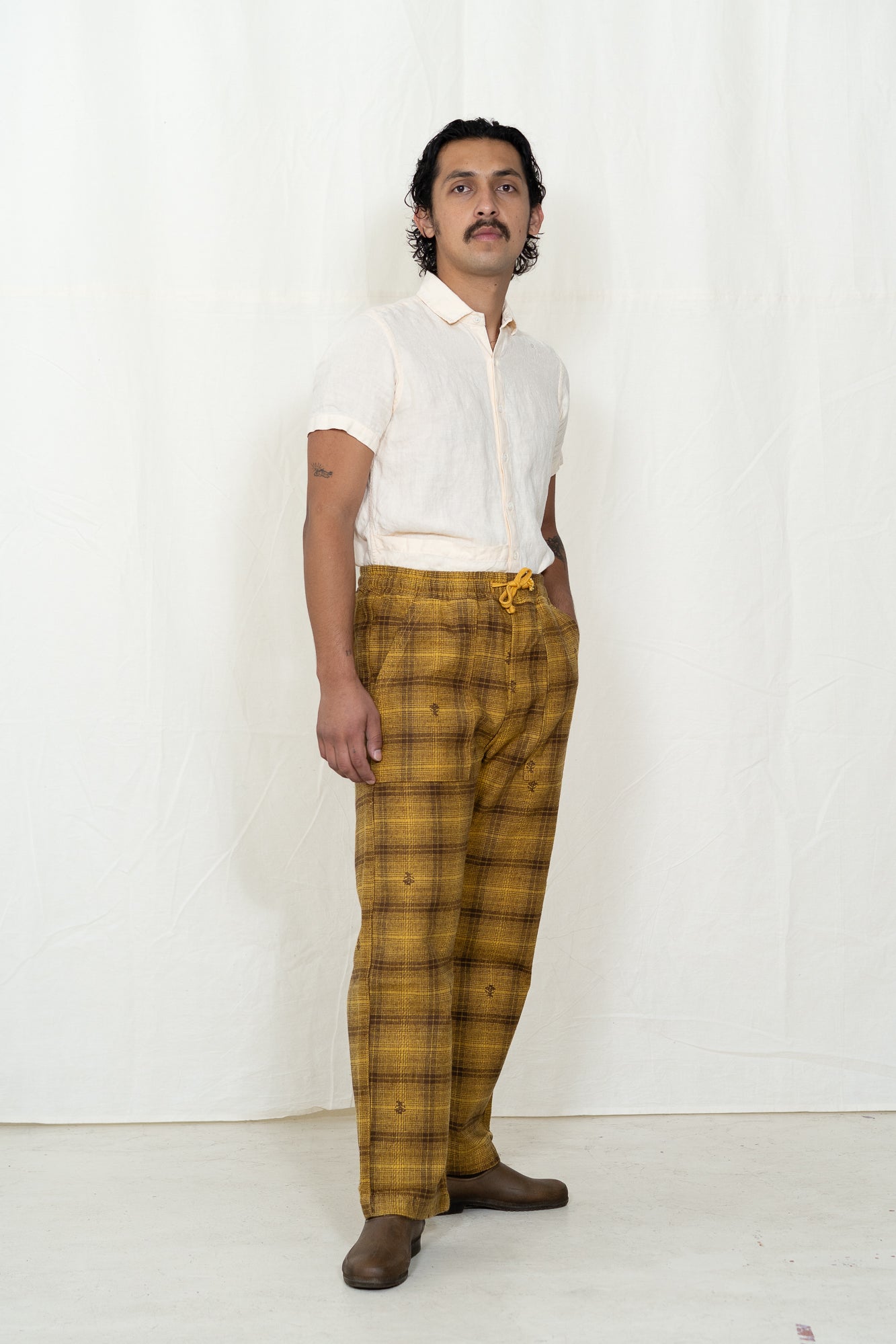 Service Works Thistle Plaid Chef Pants