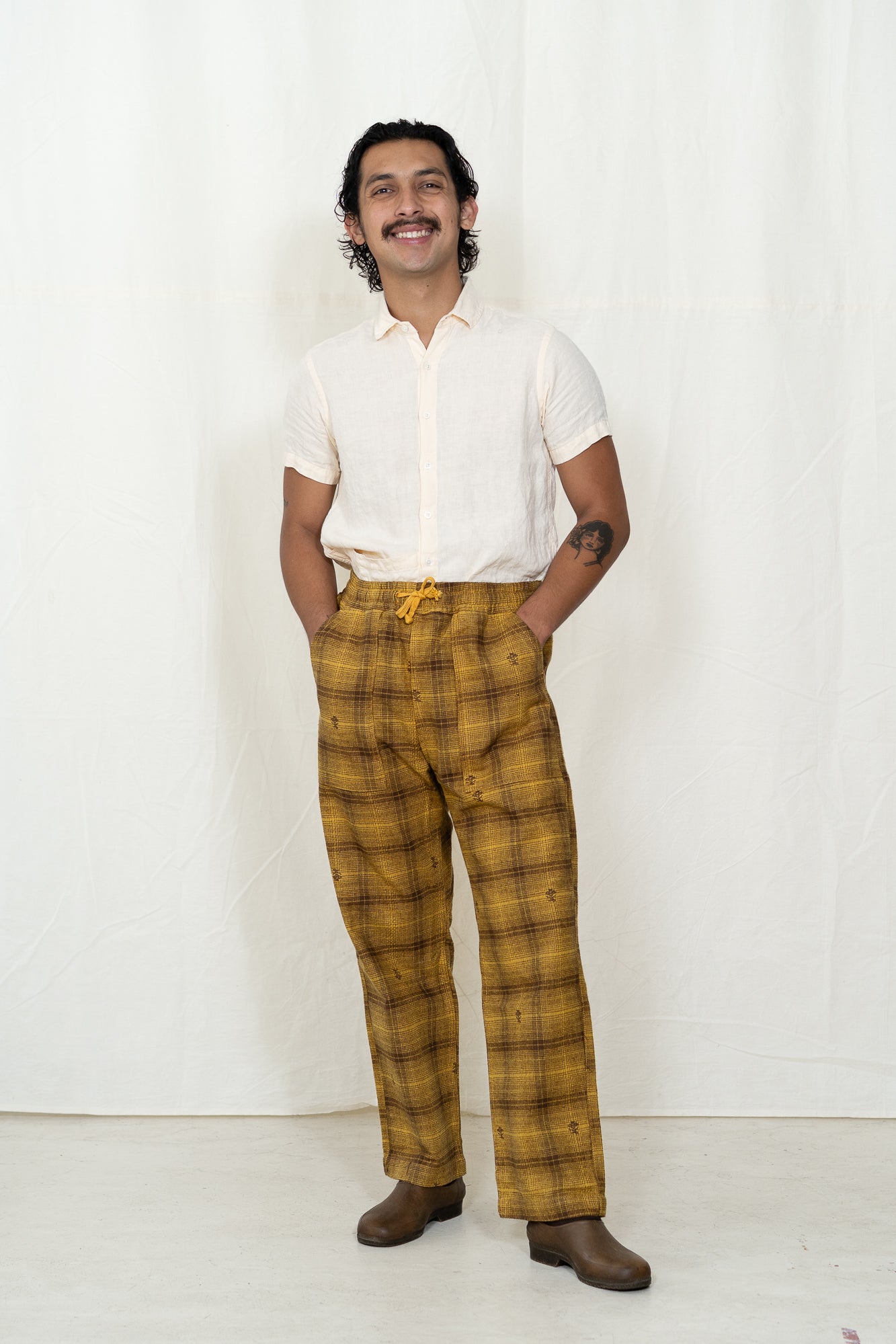 Service Works Thistle Plaid Chef Pants