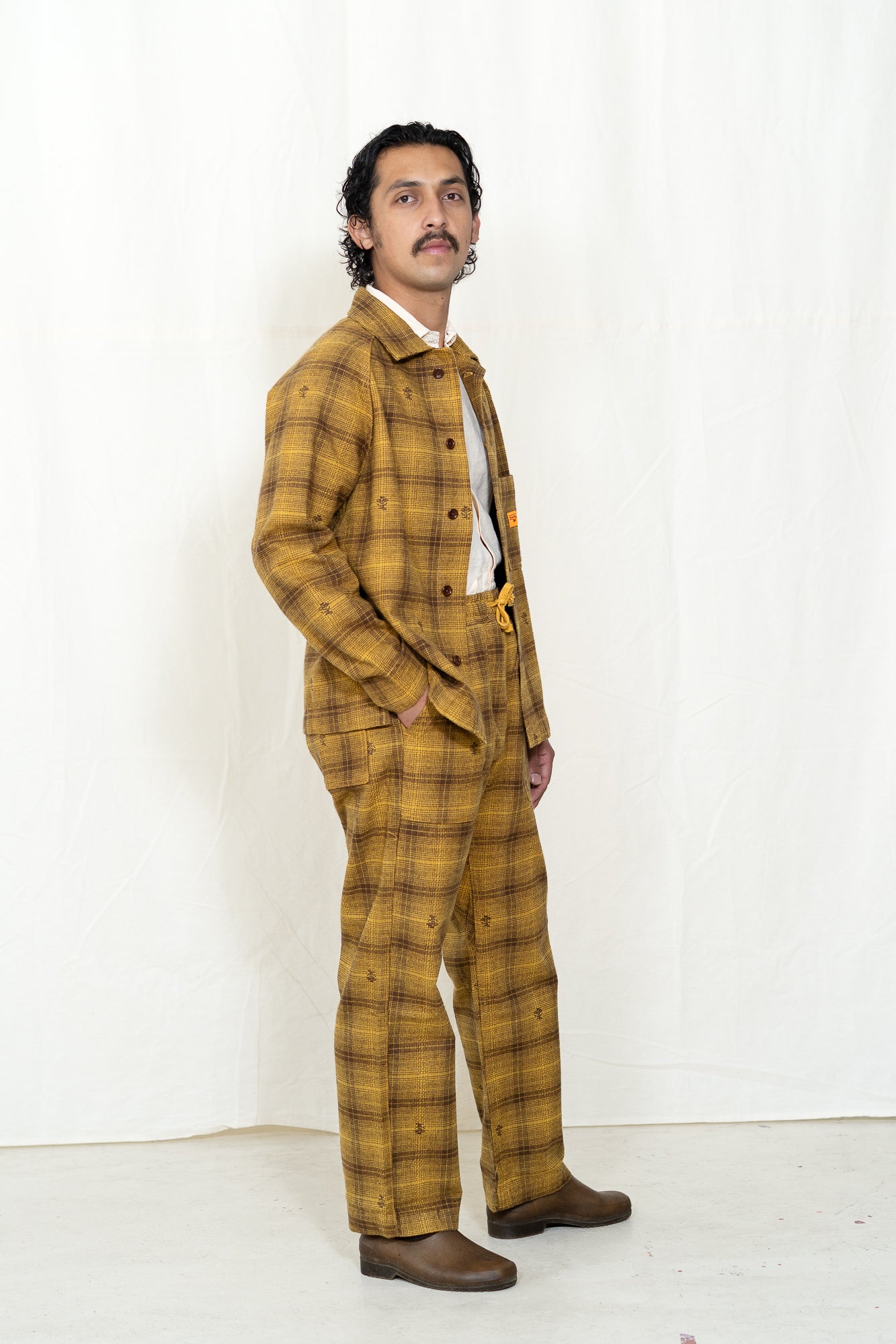 Service Works Thistle Plaid FOH Jacket
