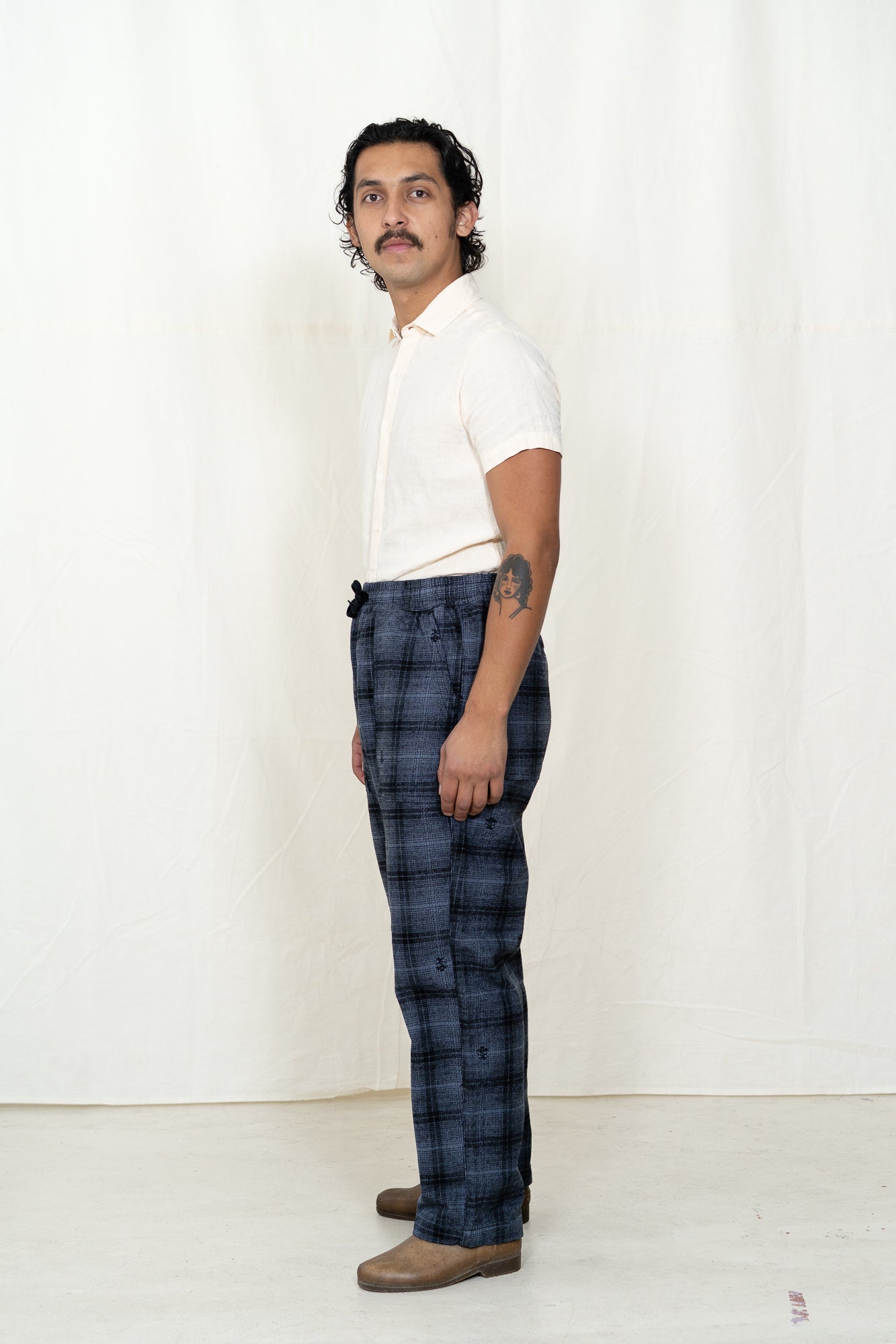 Service Works Thistle Plaid Chef Pants