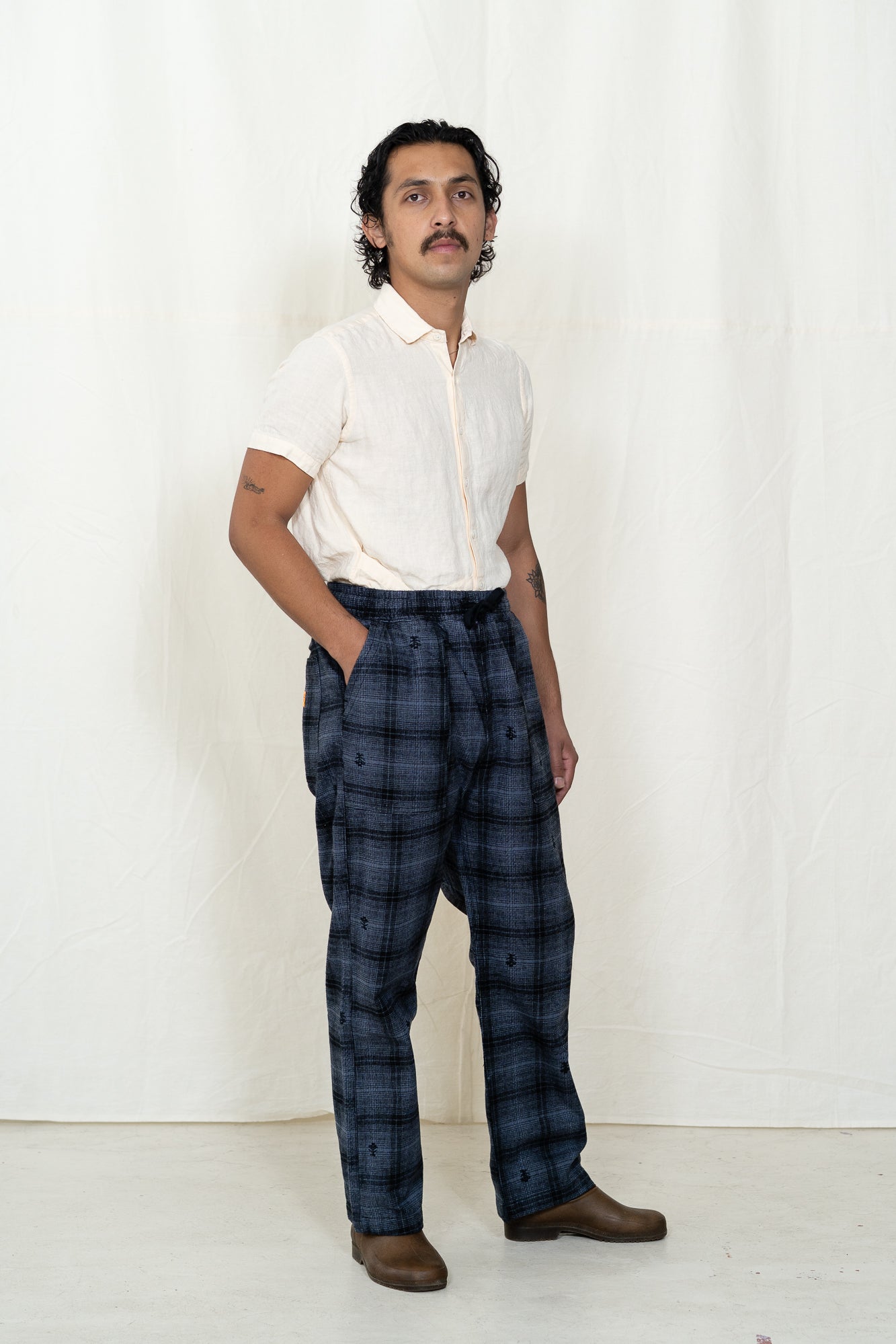 Service Works Thistle Plaid Chef Pants