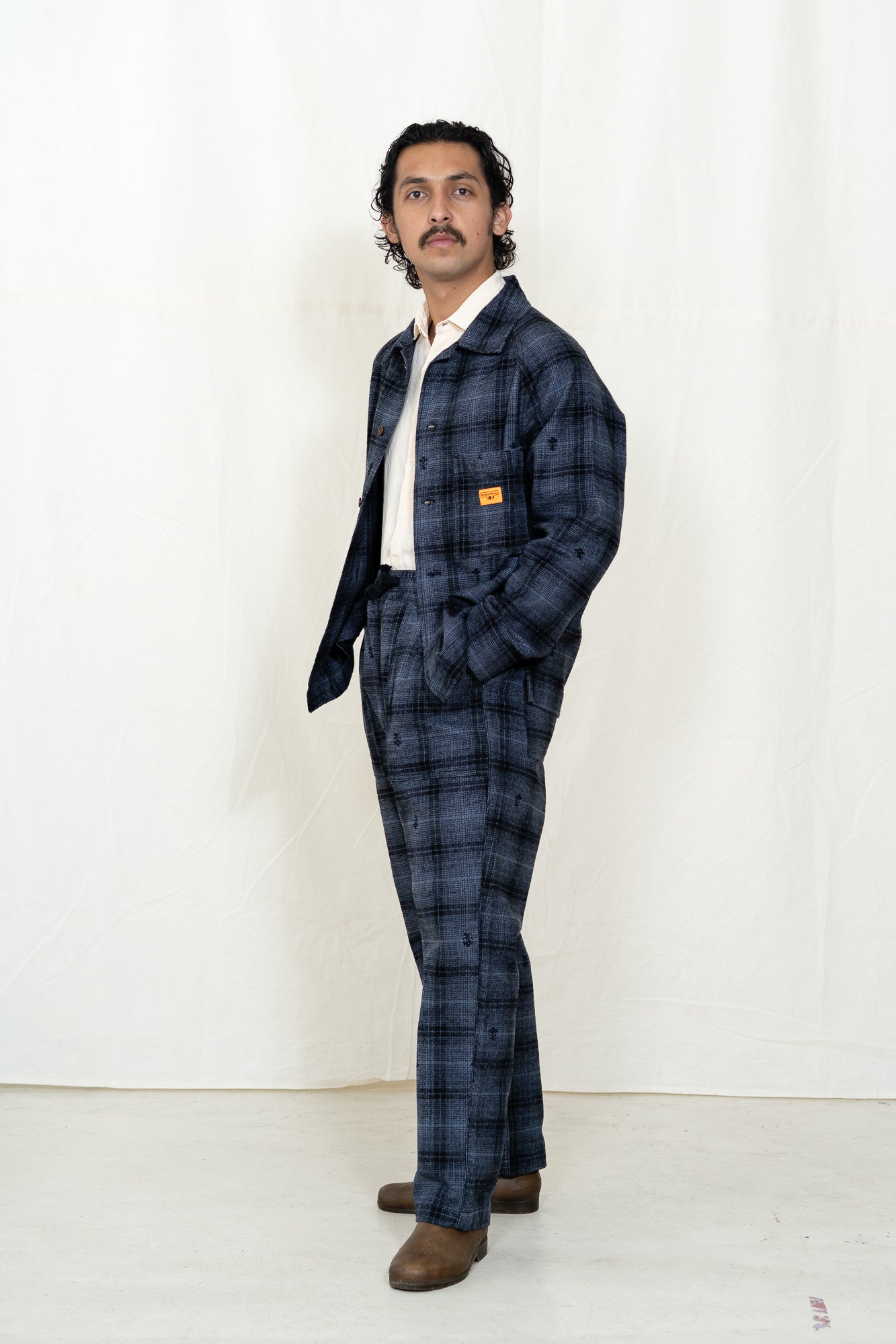 Service Works Thistle Plaid FOH Jacket