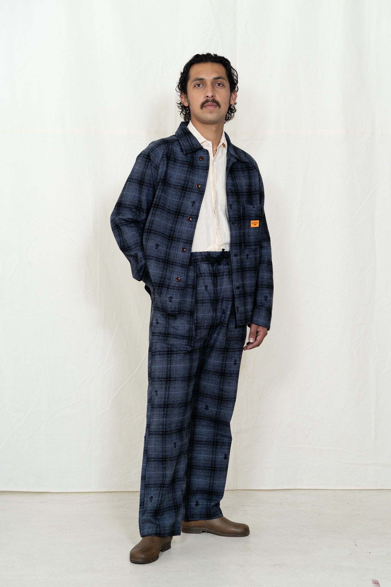 Service Works Thistle Plaid FOH Jacket