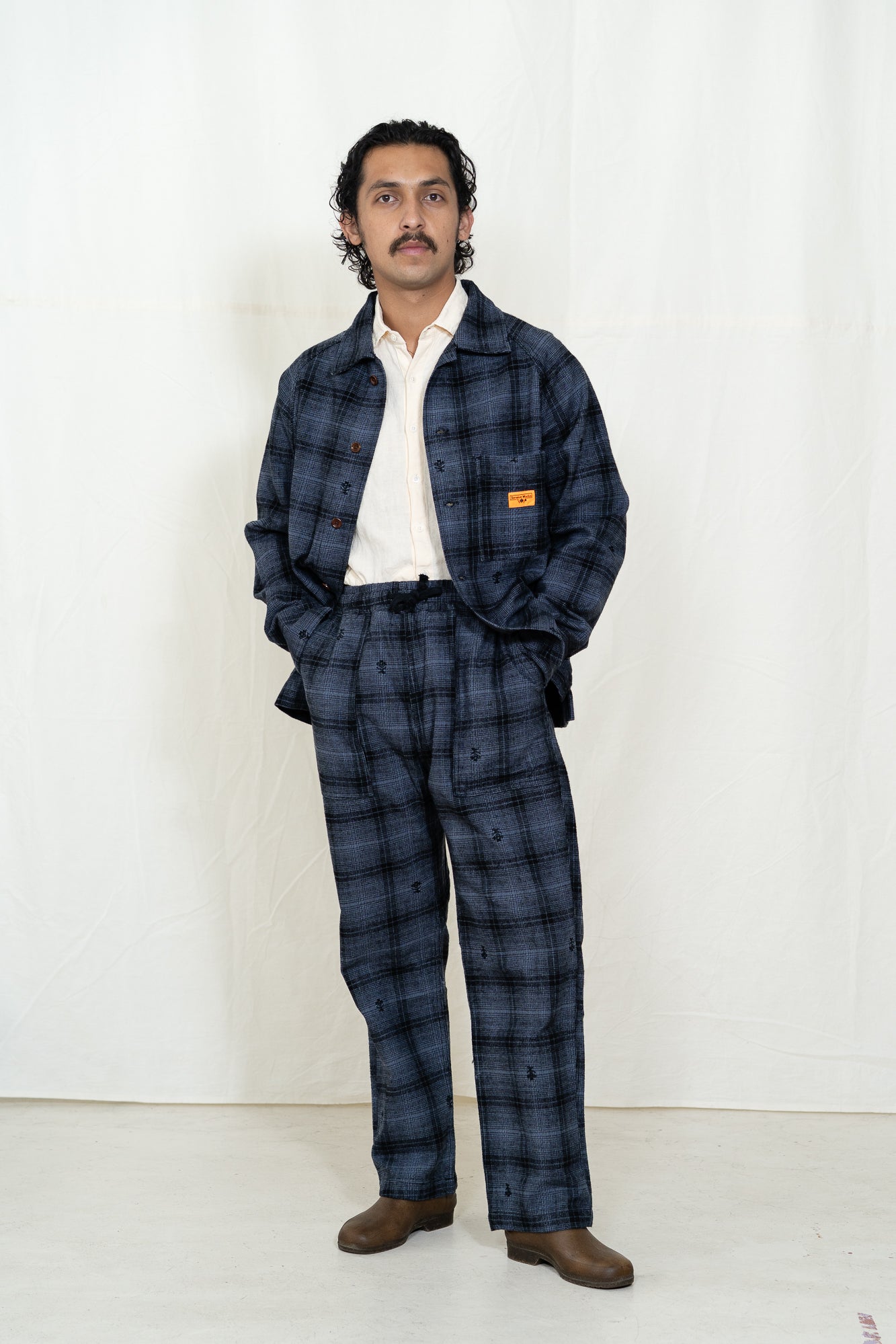 Service Works Thistle Plaid FOH Jacket