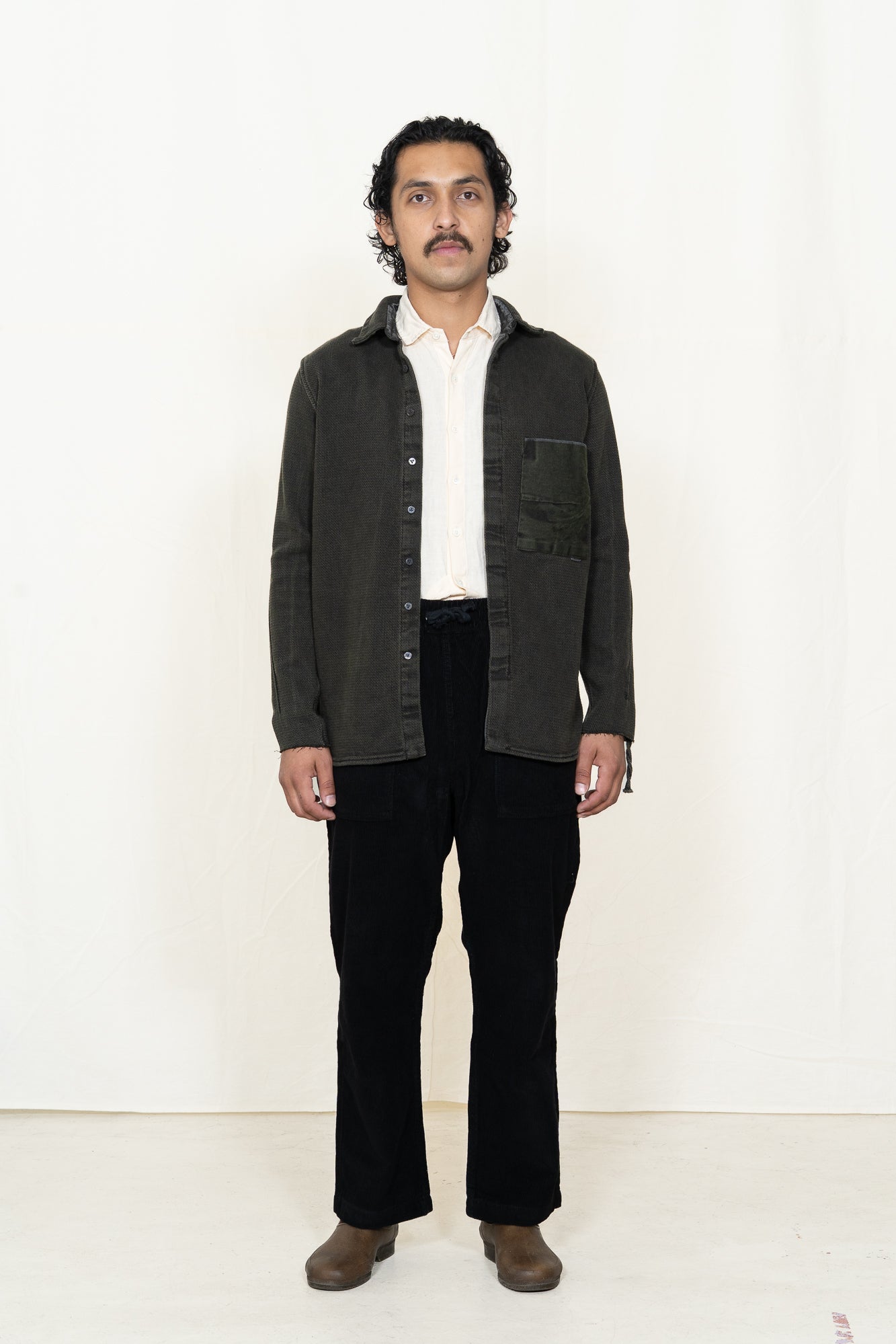 MATiAS Diego Drab Kendo Button Up