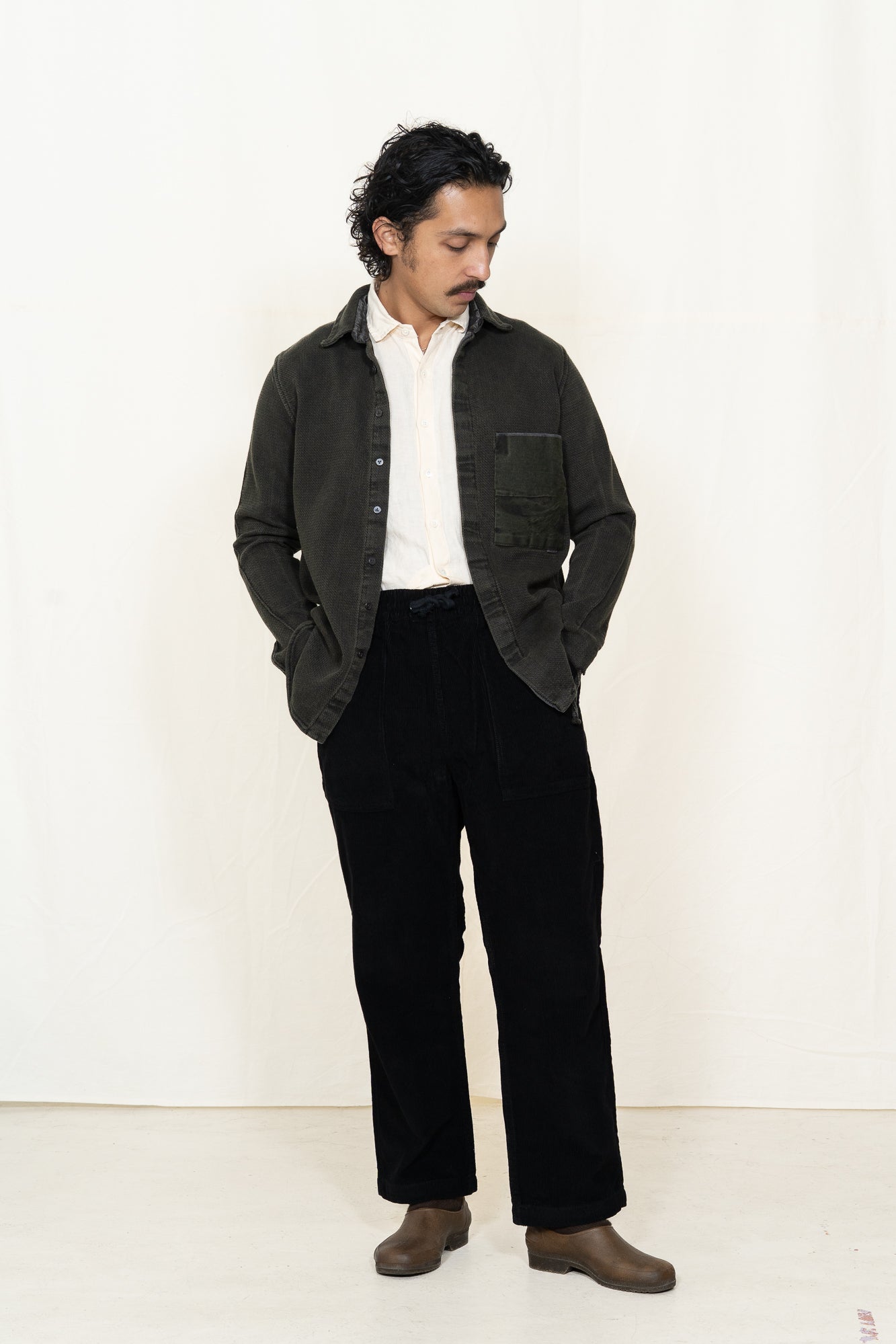 MATiAS Diego Drab Kendo Button Up