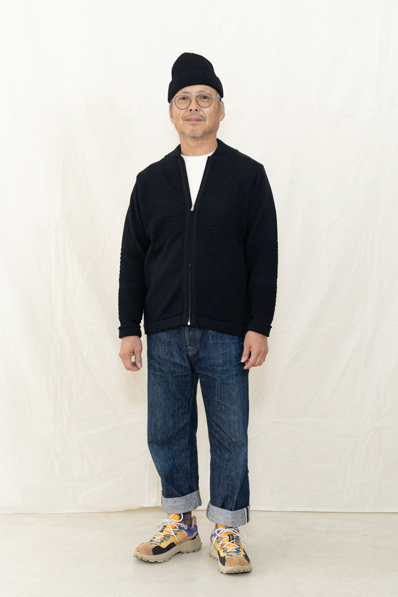 S.N.S. Herning Fisherman-III Full Zip Cardigan