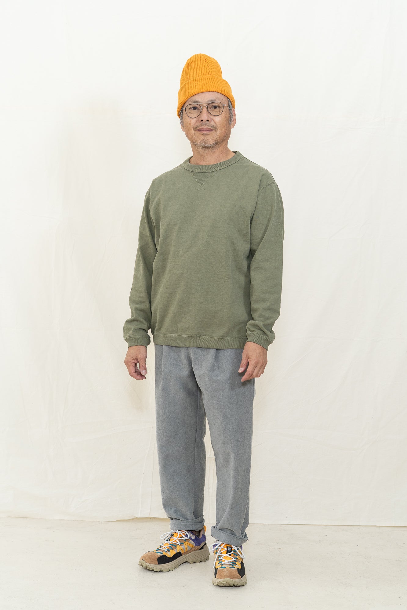 Jackman Dotsume Rib L/S T-Shirt