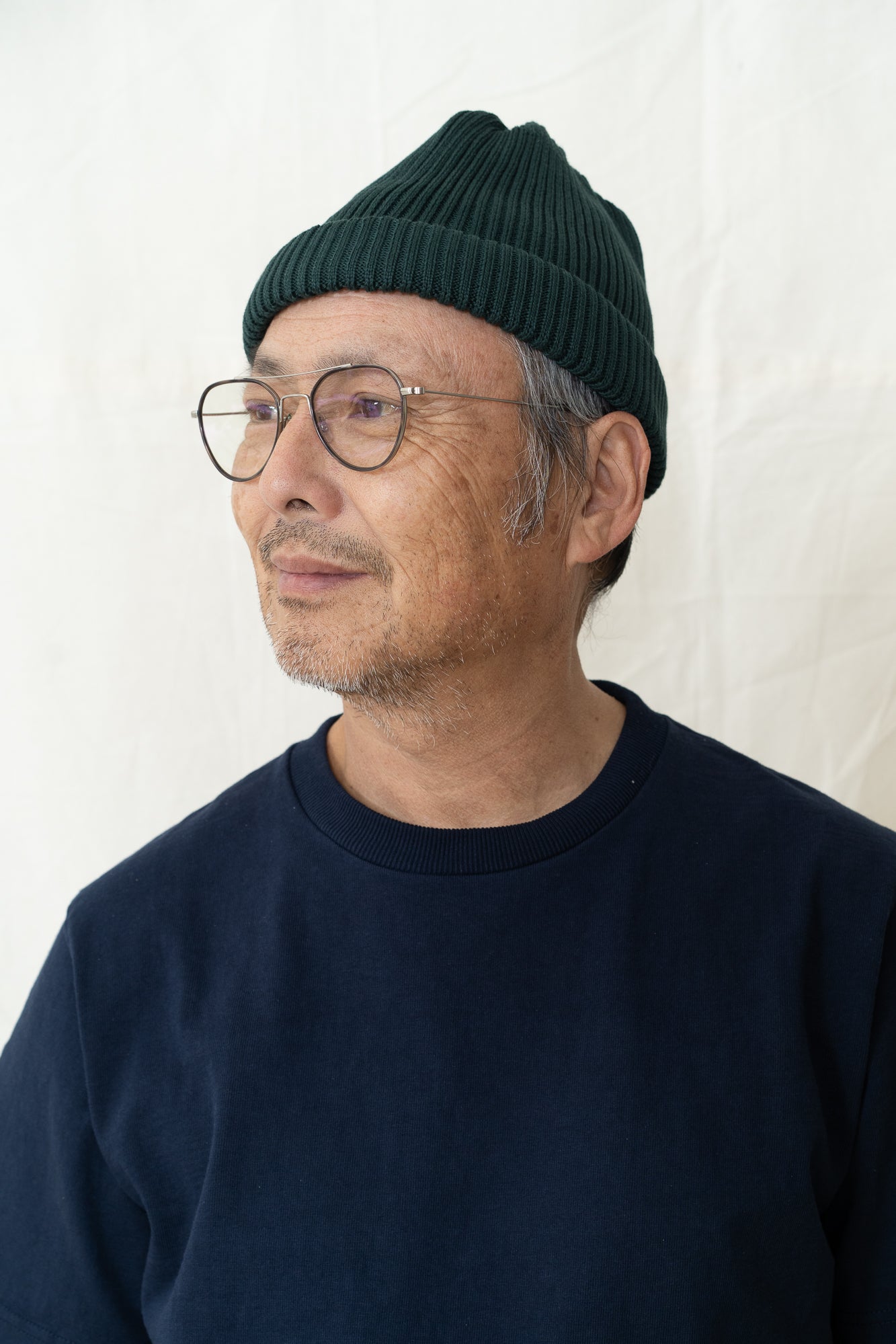 ROTOTO Cotton Roll Up Beanie