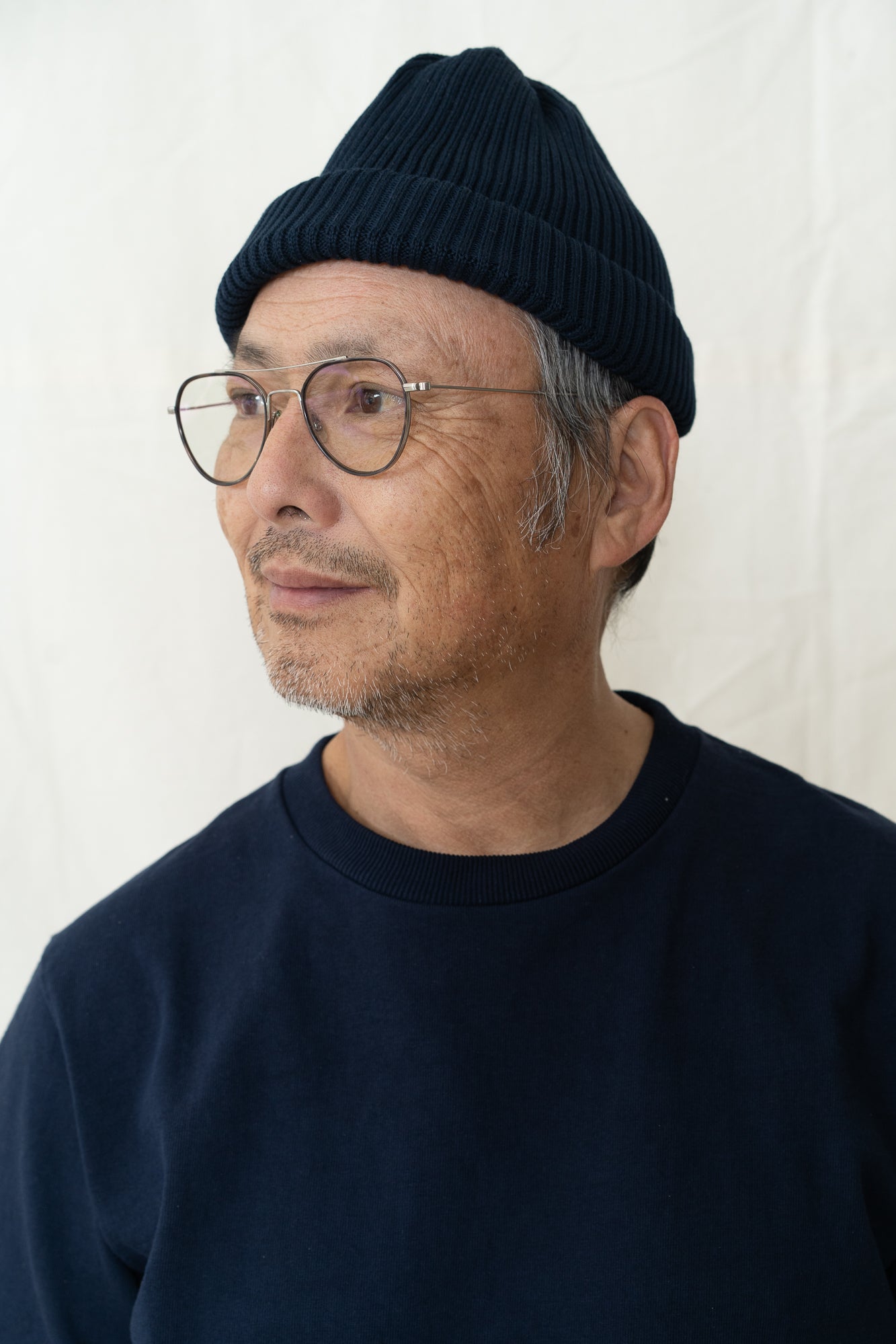 ROTOTO Cotton Roll Up Beanie