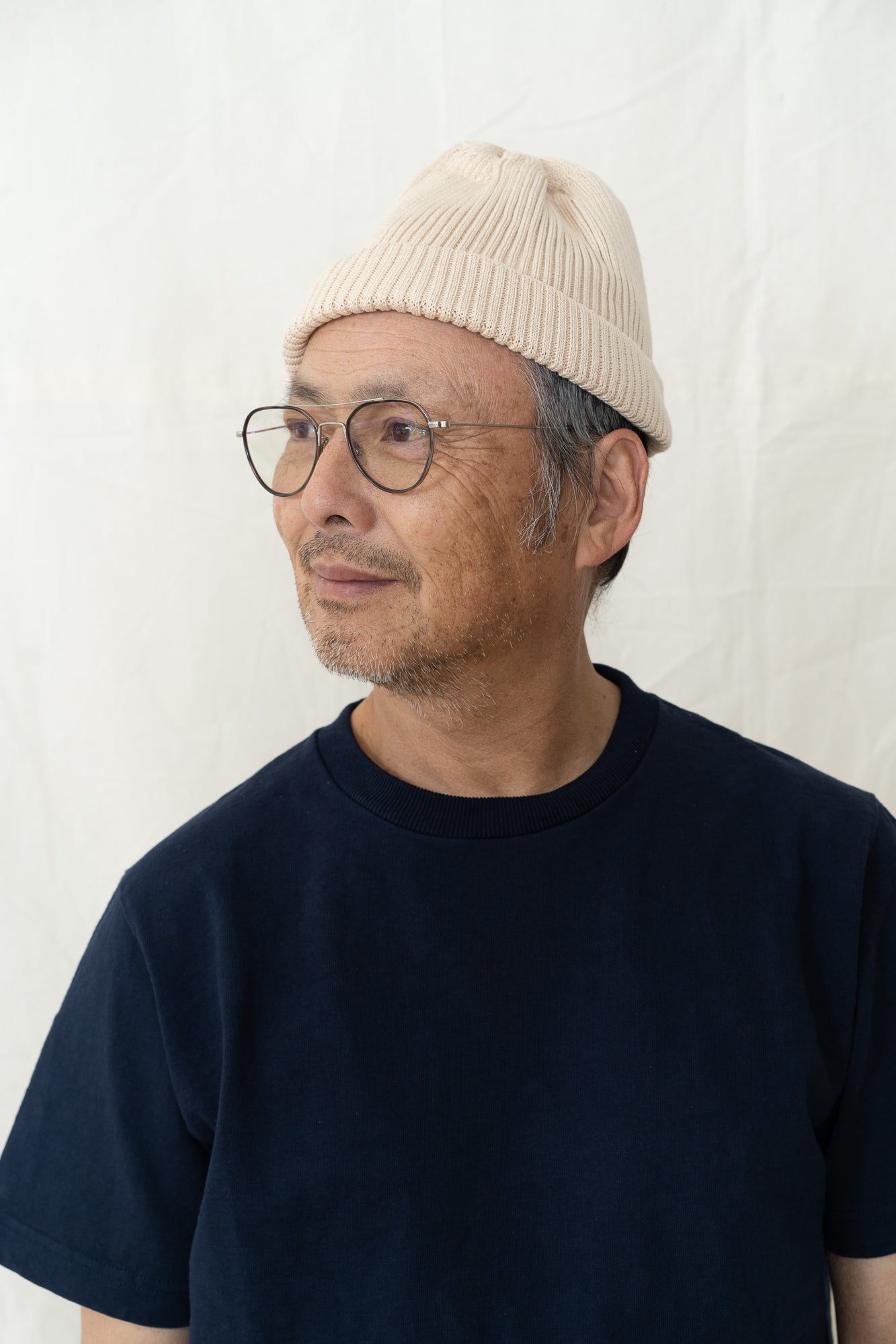 ROTOTO Cotton Roll Up Beanie