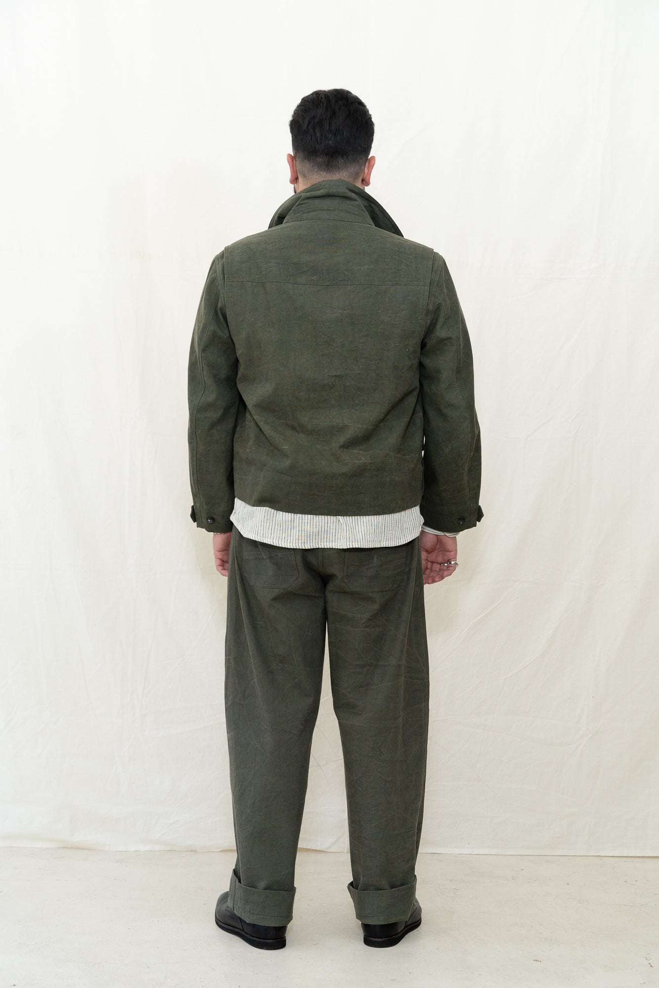 INDI + ASH Cropped Utility Jacket