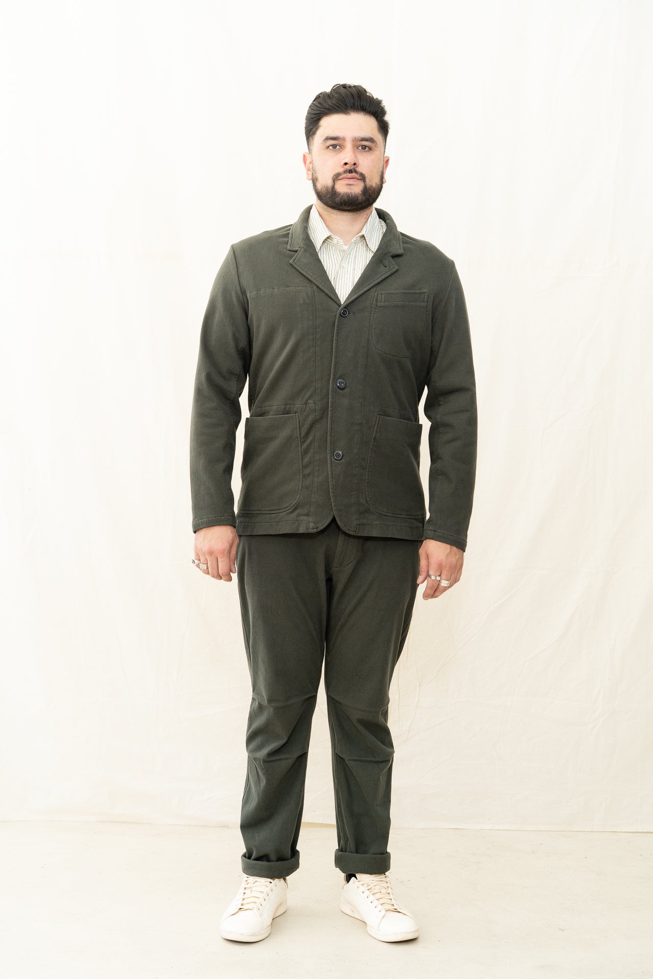 Relwen Moleskin Trap Blazer