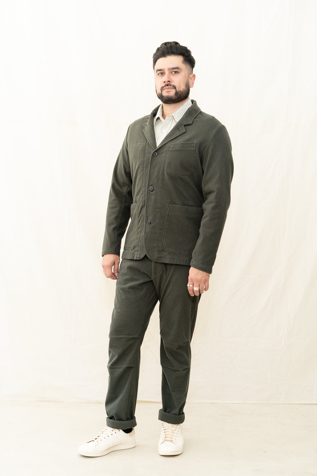 Relwen Moleskin Trap Blazer