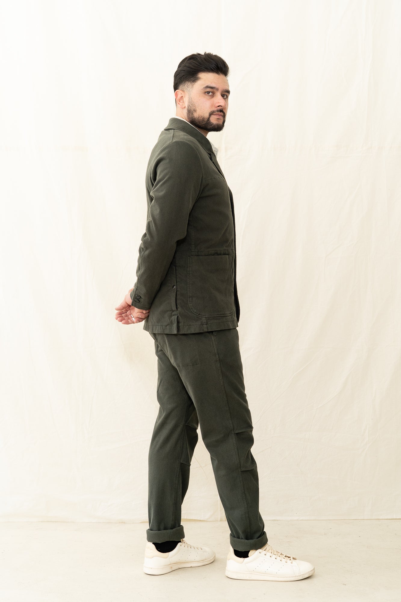 Relwen Moleskin Trap Blazer