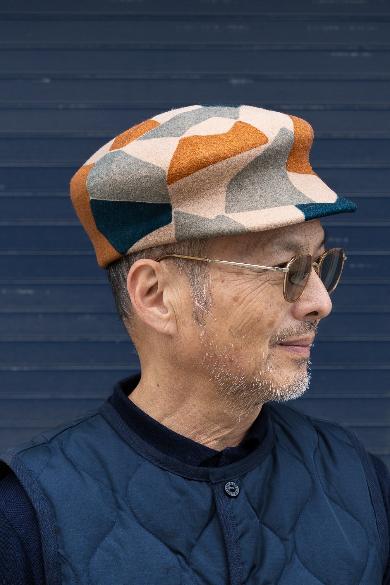 Reinhard Plank Candy Wool Hat in Geometric