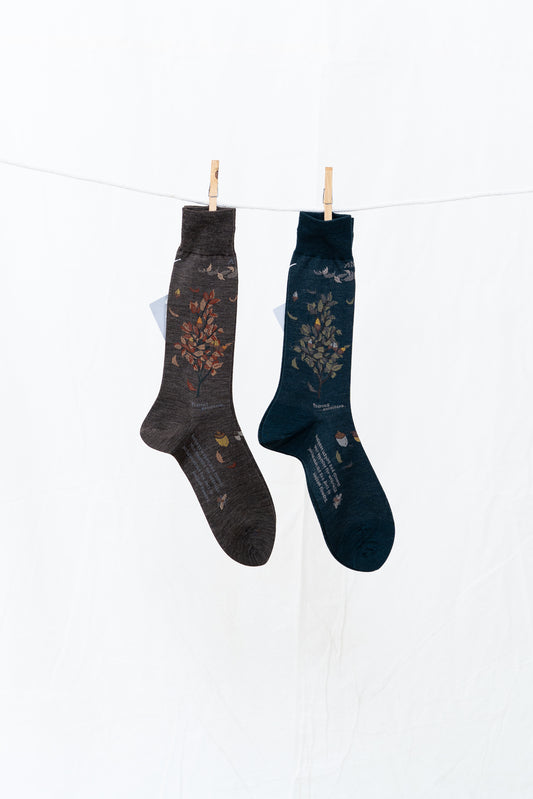 Antipast Wind and Acorn Men's Socks