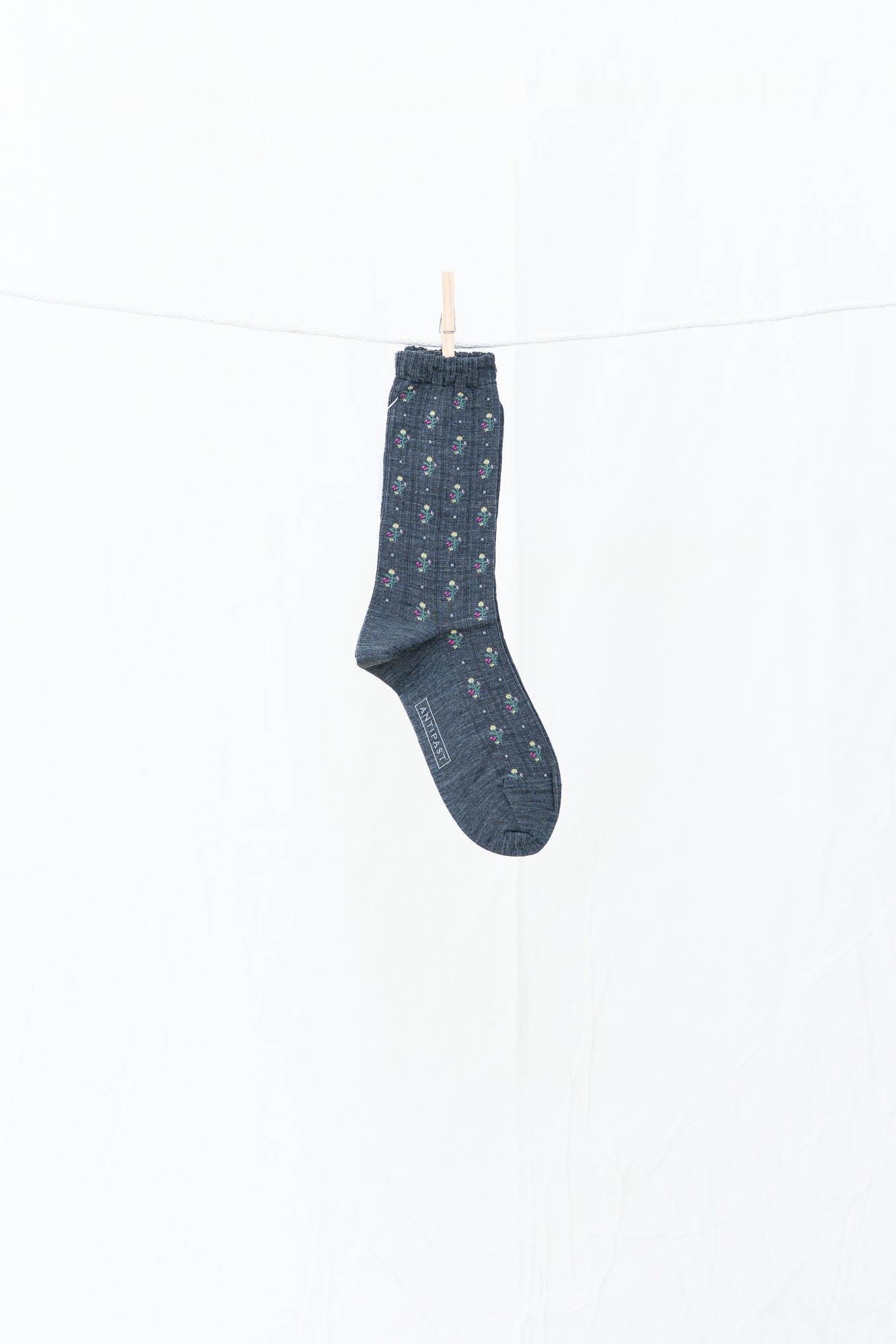 Antipast Flower Stripe Women's Socks