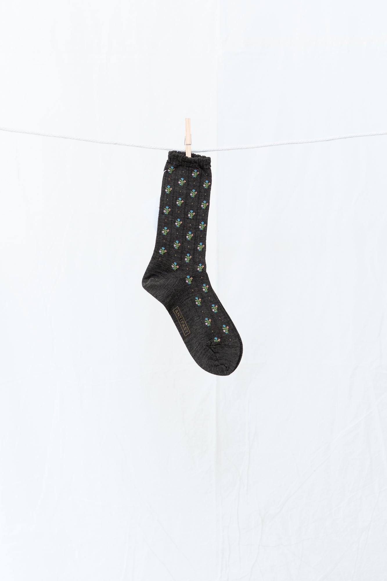 Antipast Flower Stripe Women's Socks