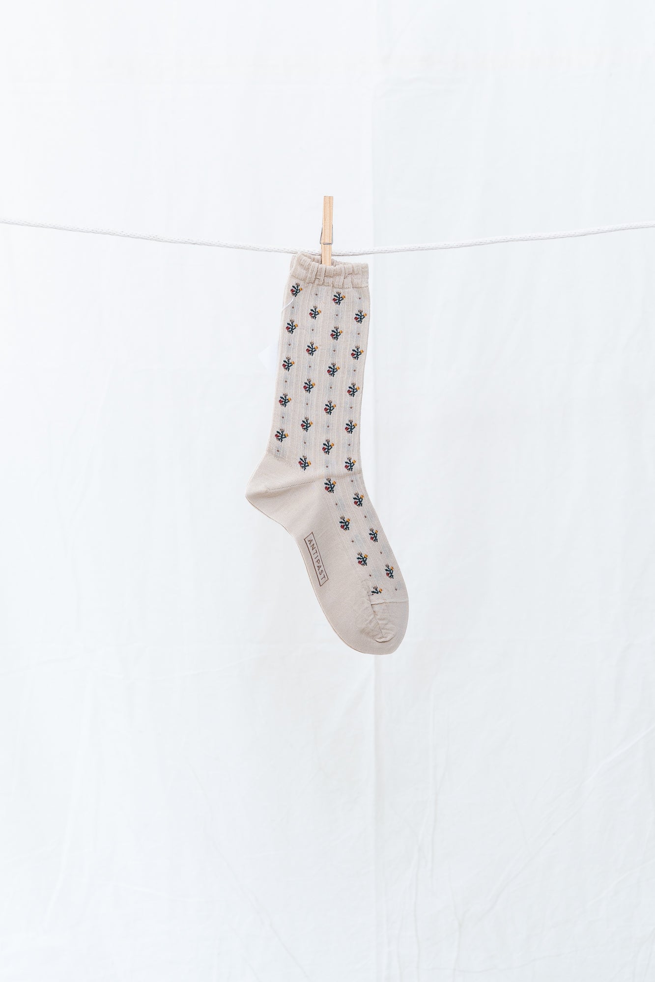 Antipast Flower Stripe Women's Socks