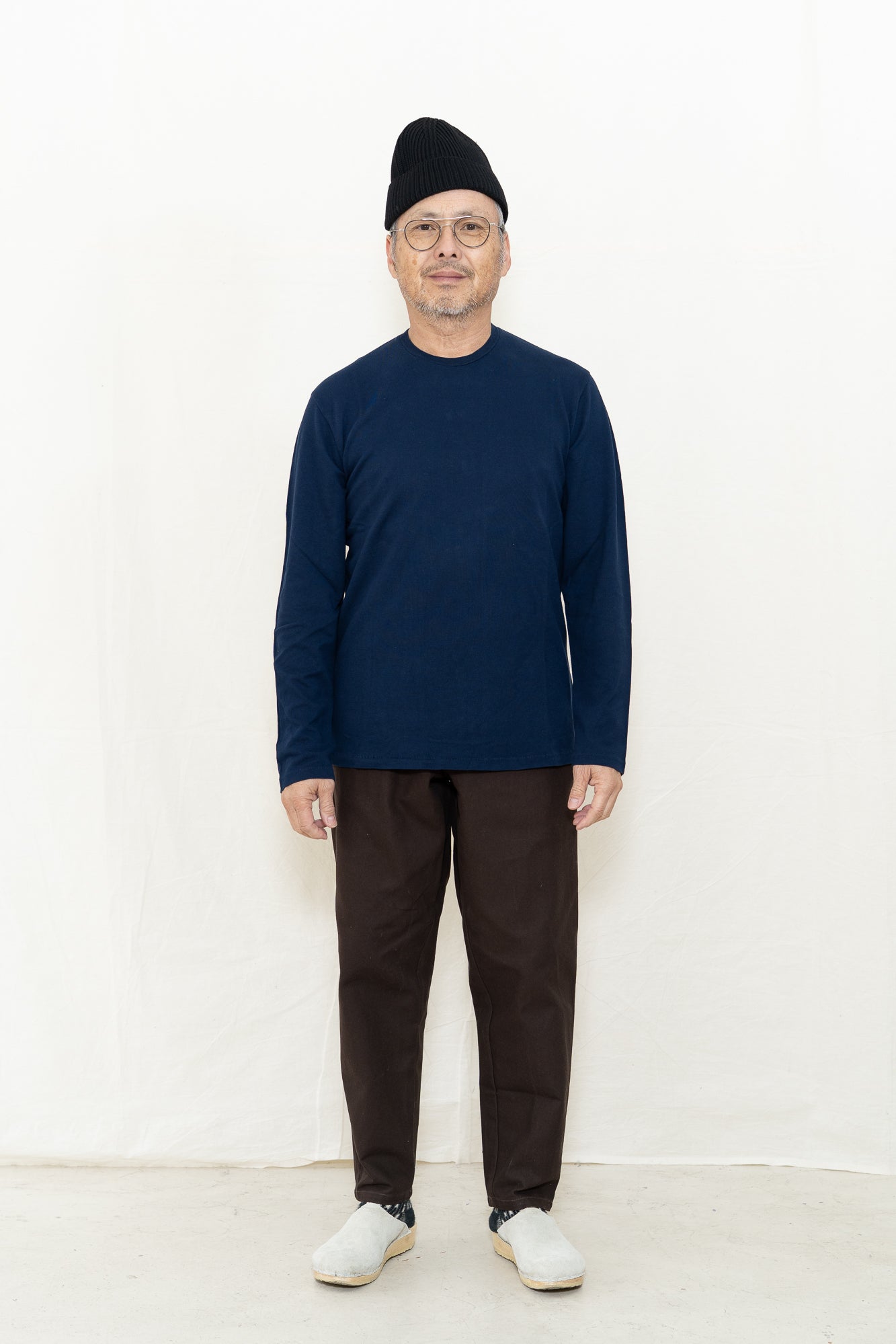 Steven Alan Pique Long Sleeve Shirt