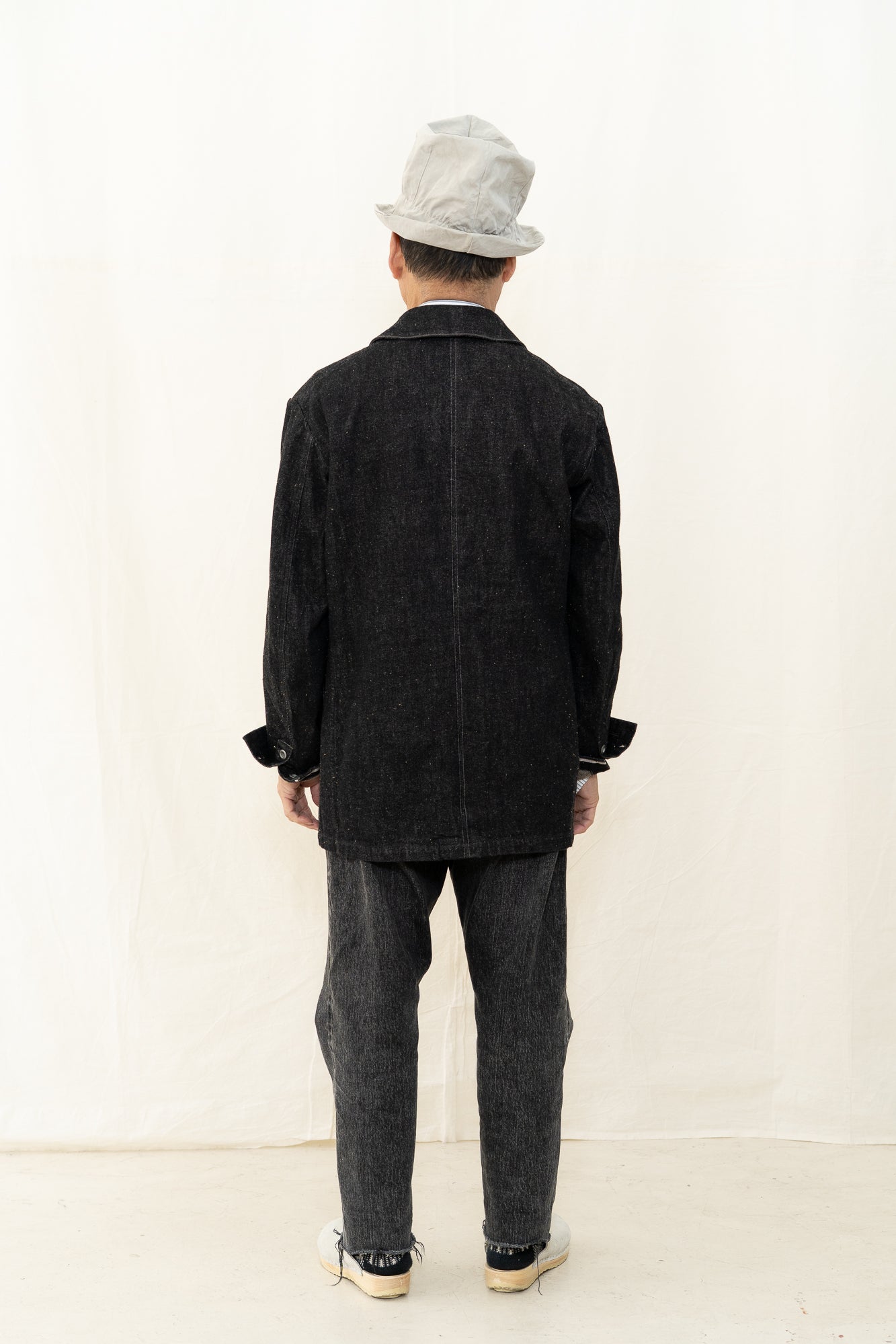 Motiv Mfg Castel Jacket in Donegal Denim