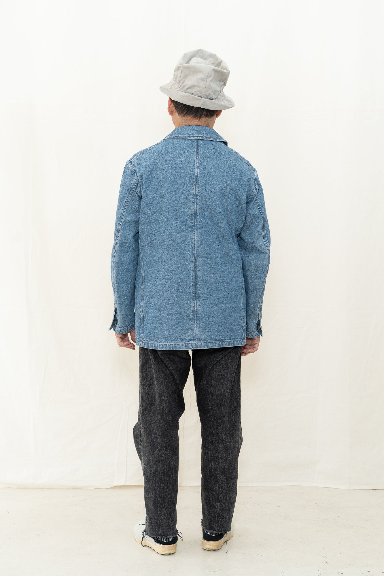 Motiv Mfg Castel Jacket in Donegal Denim