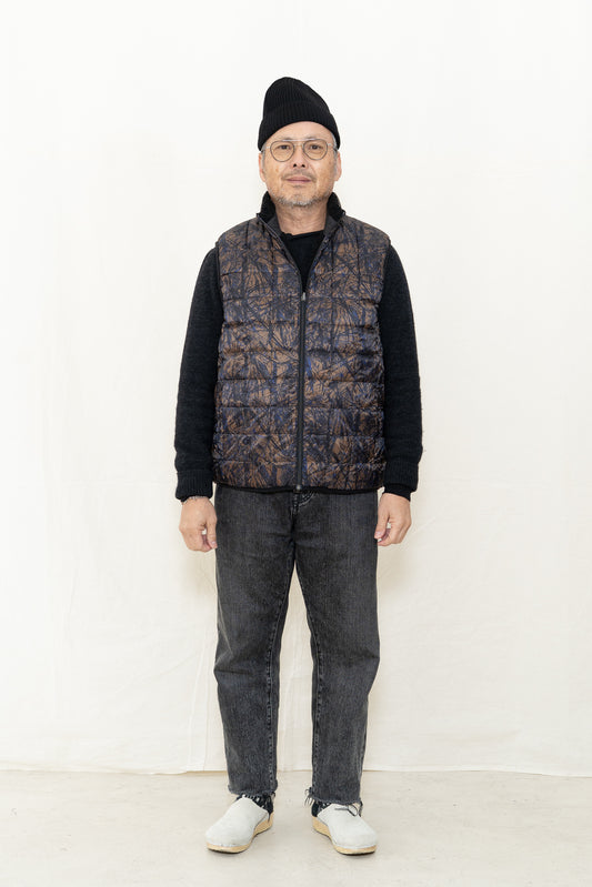 TAION Mountain Reversible Down x Boa Vest