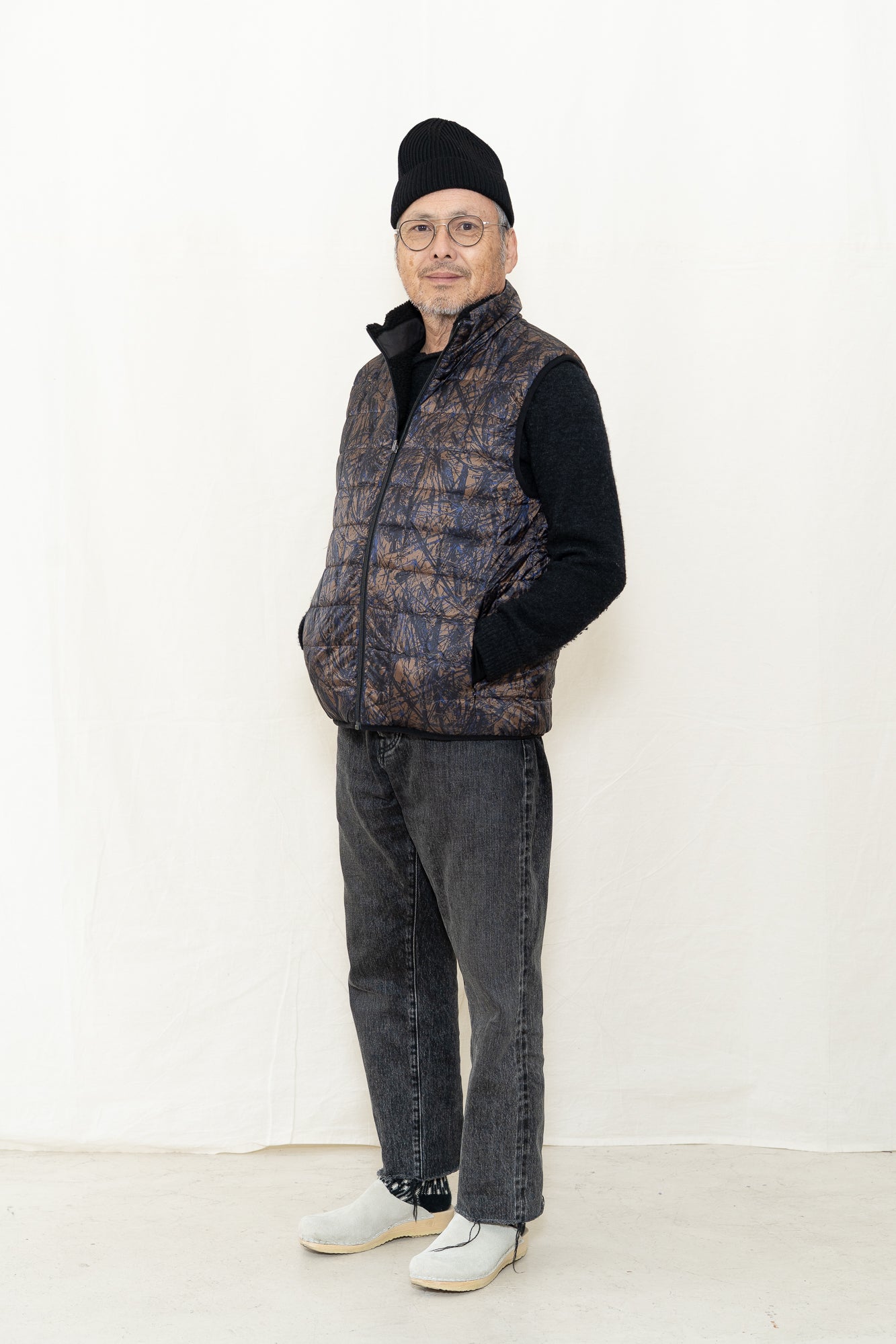 TAION Mountain Reversible Down x Boa Vest