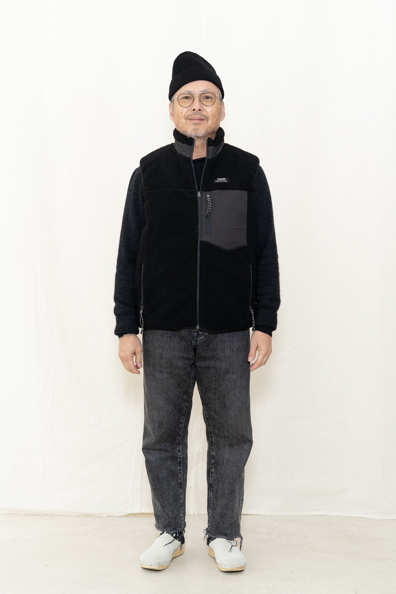 TAION Mountain Reversible Down x Boa Vest