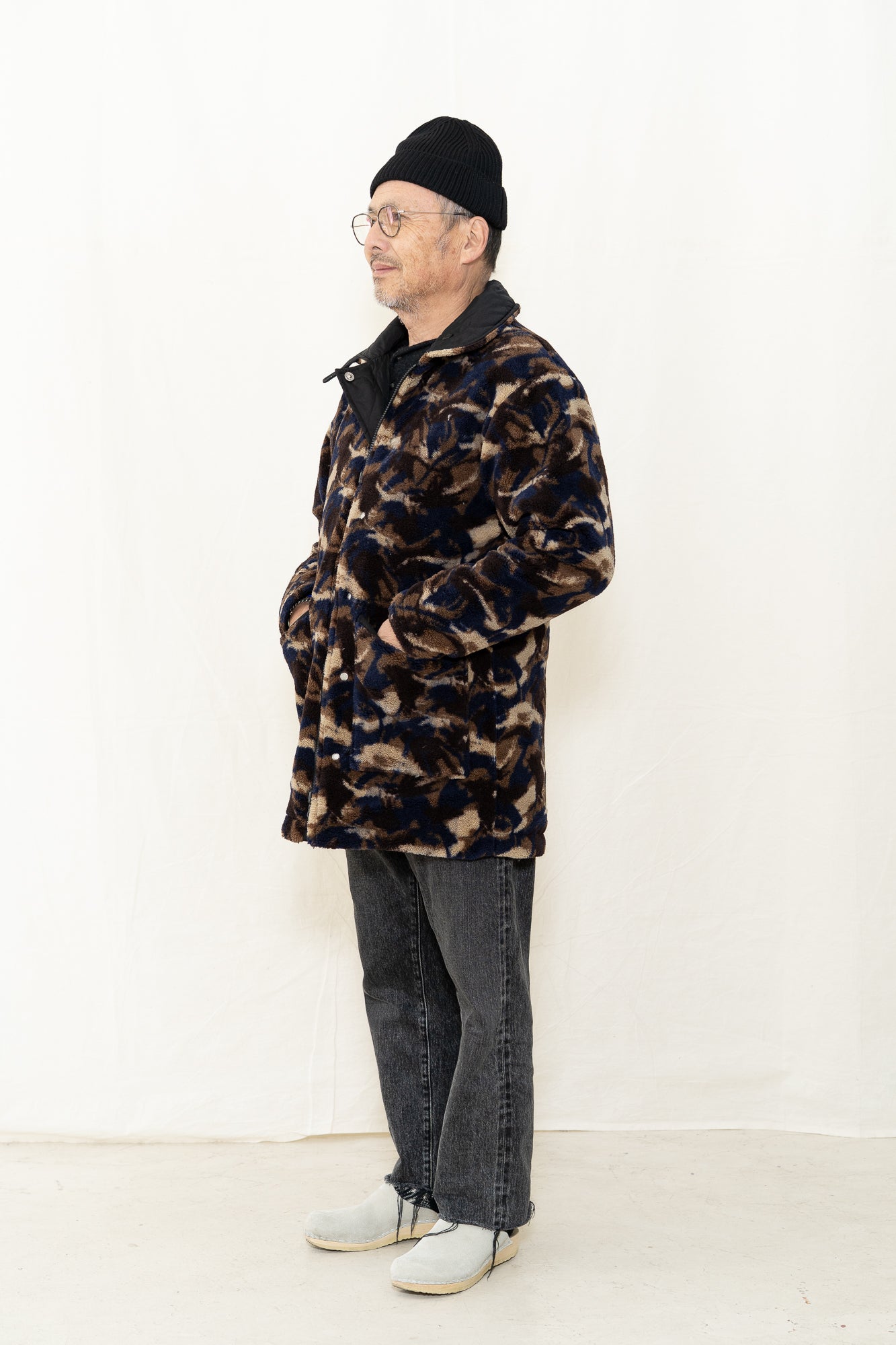 TAION Mountain Reversible Down X Boa Hoodie