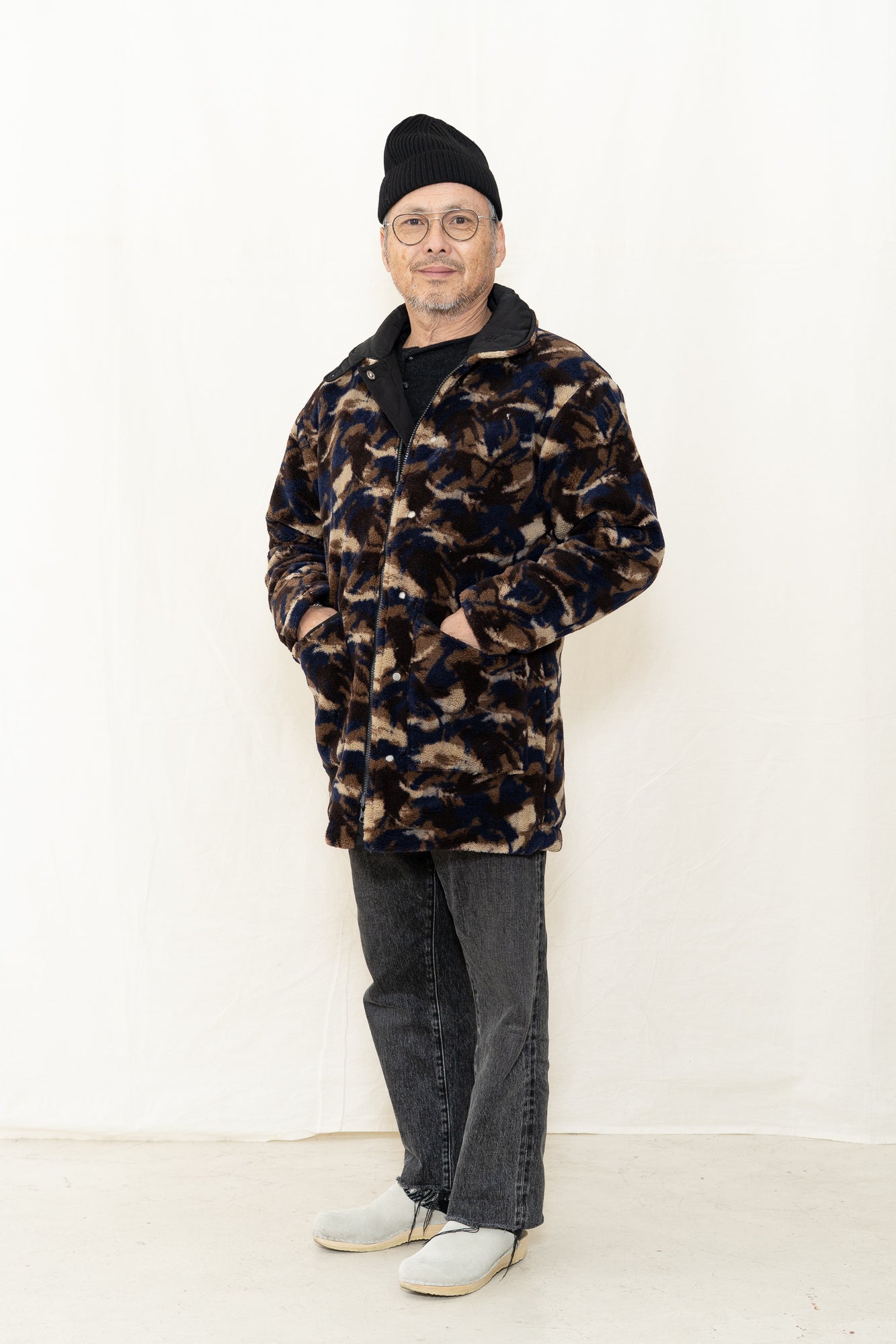 TAION Mountain Reversible Down X Boa Hoodie