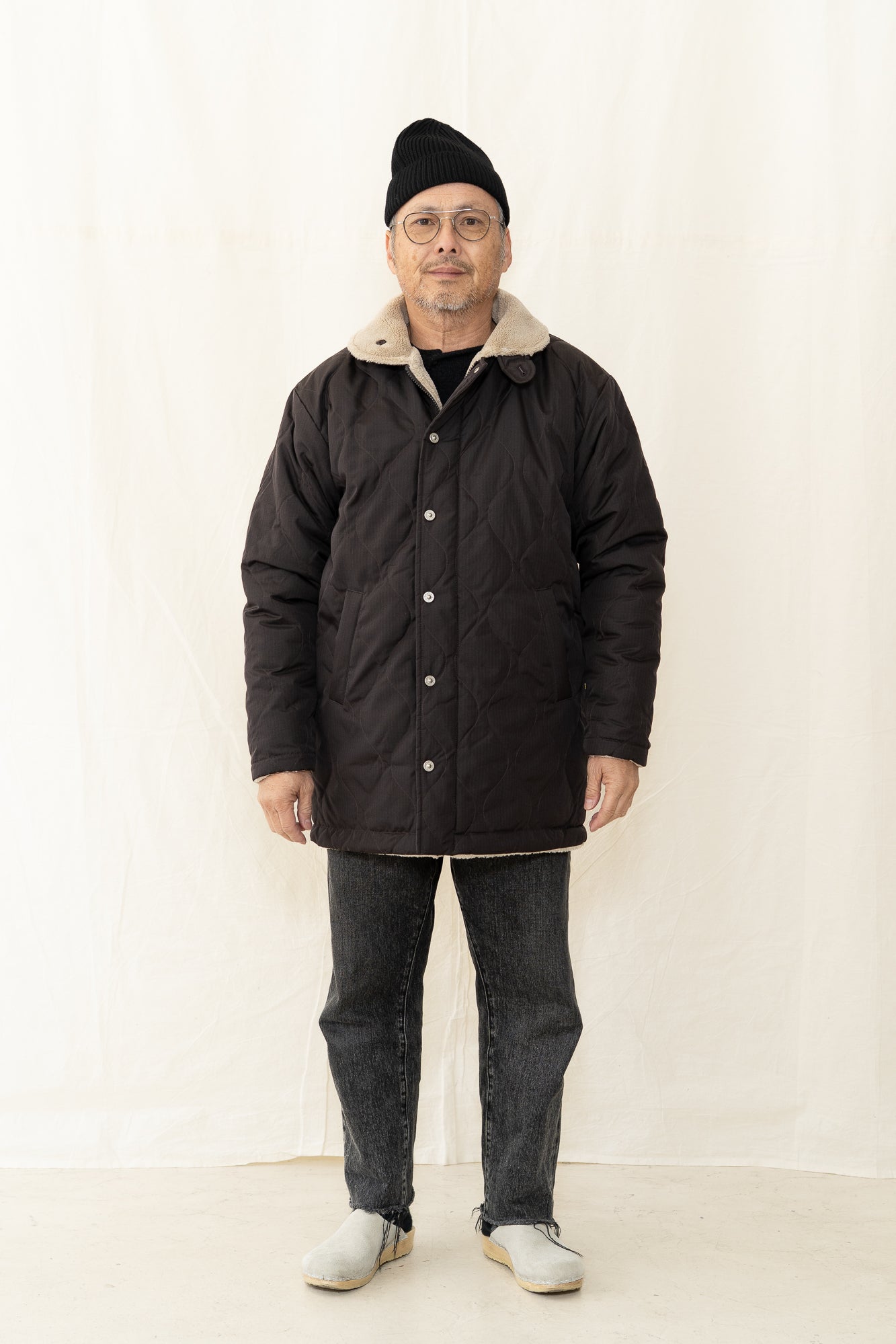 TAION Military Reversible Down + Boa N-1 Jacket