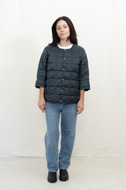 TAION Crewneck Down 3/4 Sleeve