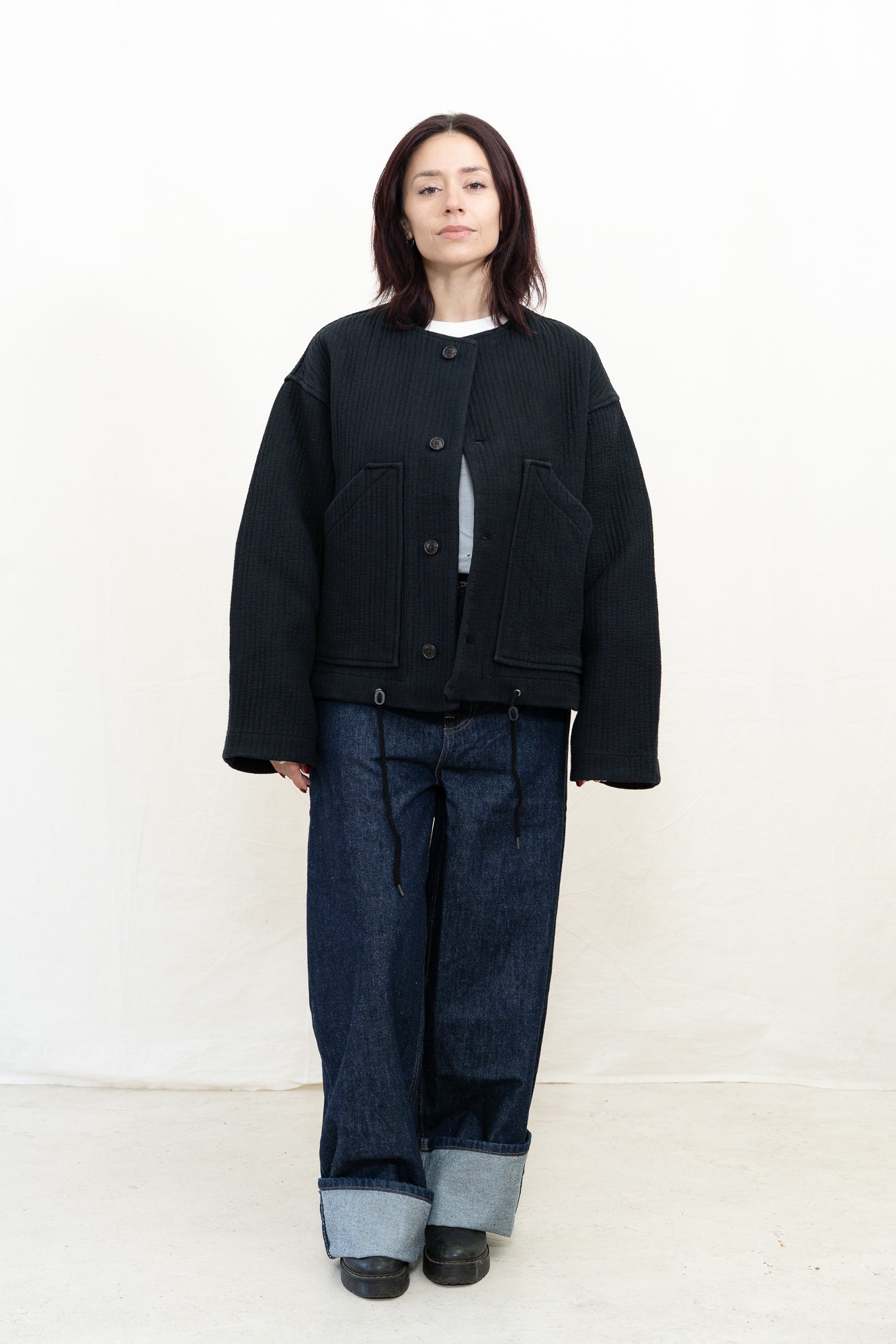 Girls of Dust Black Fjord Jacquard Nuclear Jacket