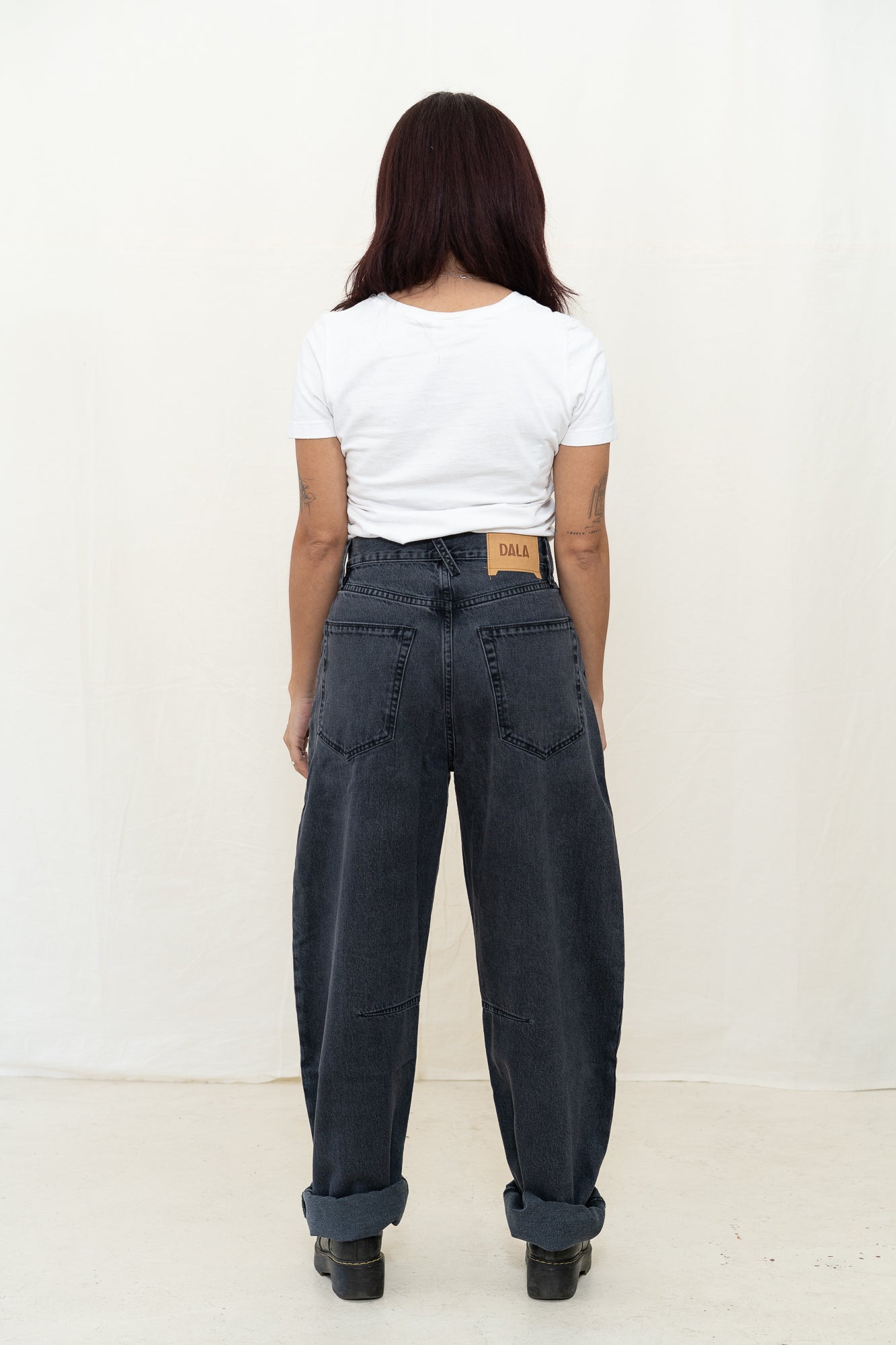 DALA Lido Flat Jean in Hurricane