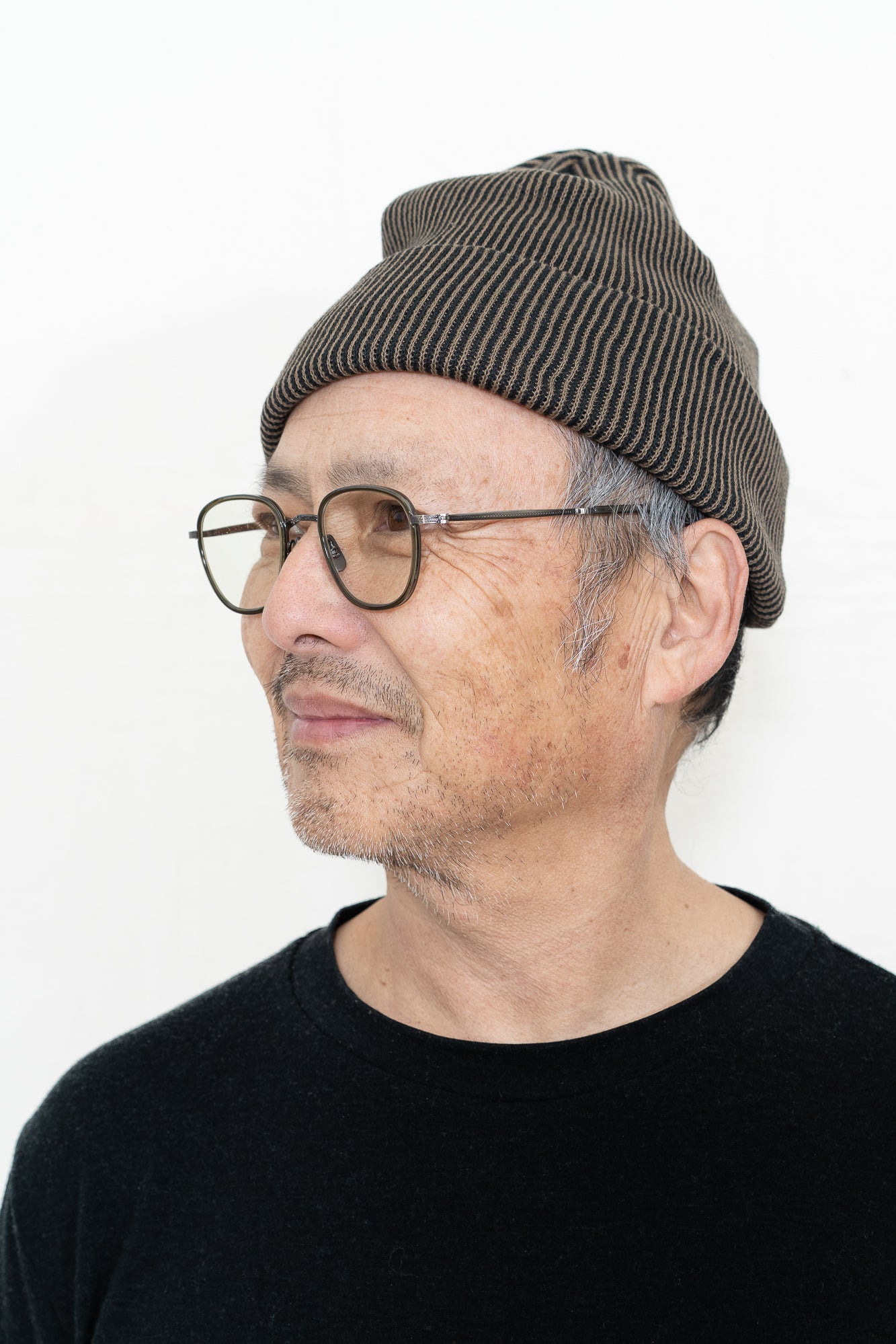 ROTOTO Super Soft 2 Way "Stripe" Beanie