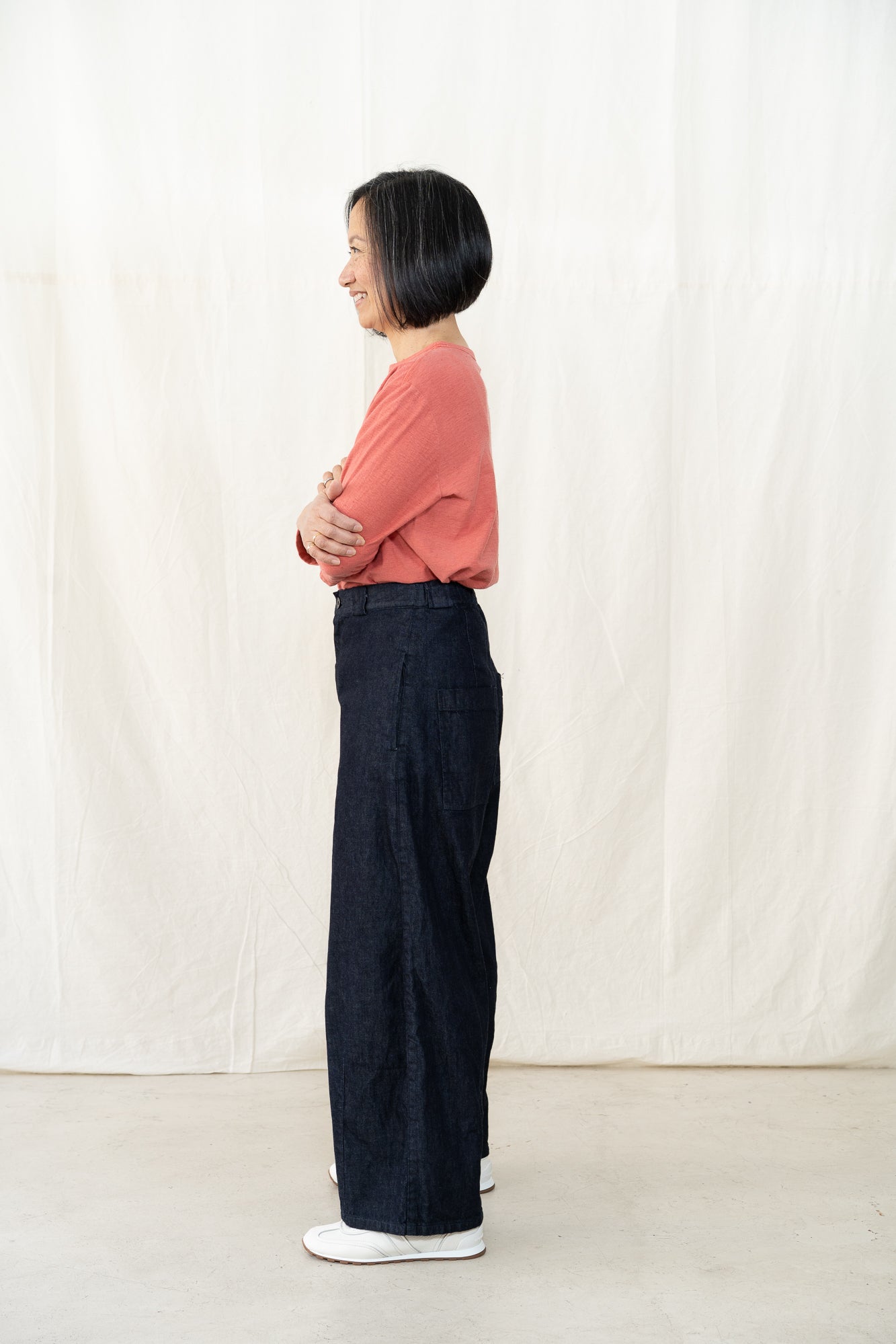 SARAHWEAR Denim Tulip Pant
