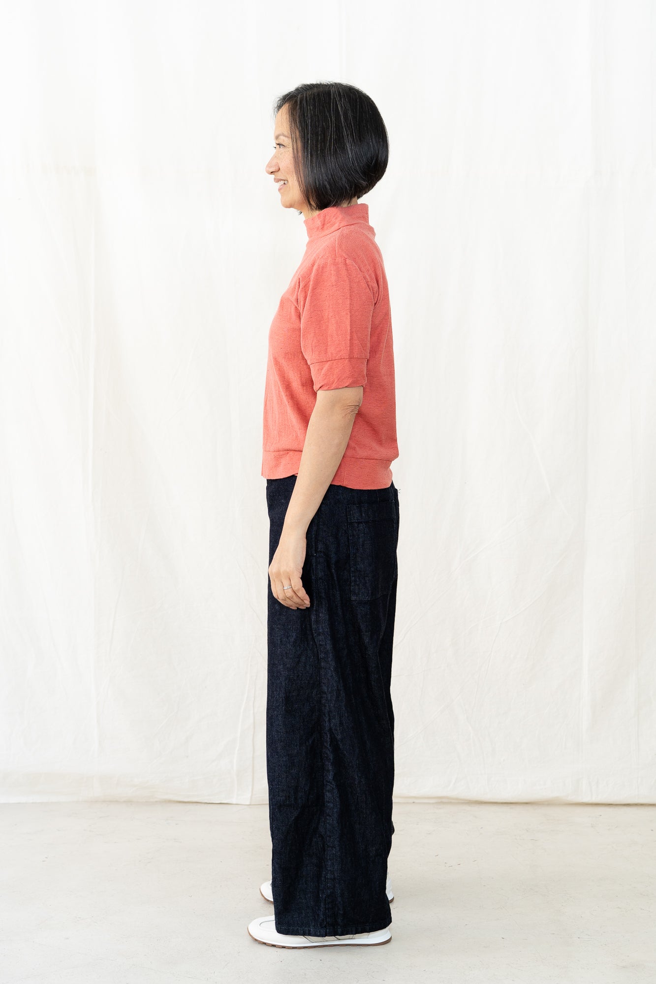 TEZOMEYA Hi-Neck T-Shirt